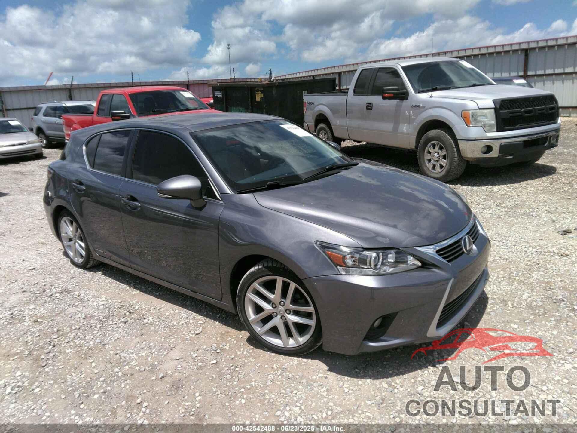 LEXUS CT 200H 2014 - JTHKD5BHXE2190624
