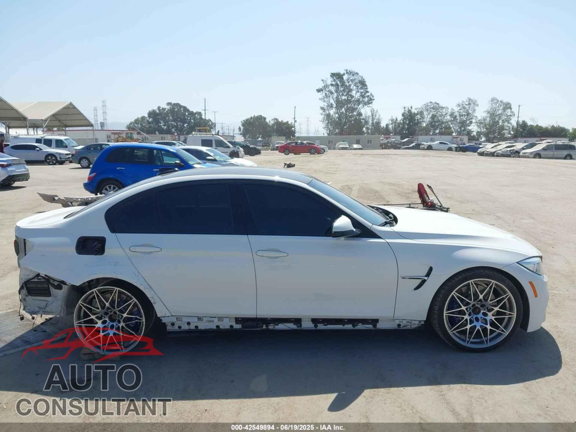 BMW M3 2016 - WBS8M9C50G5D30278