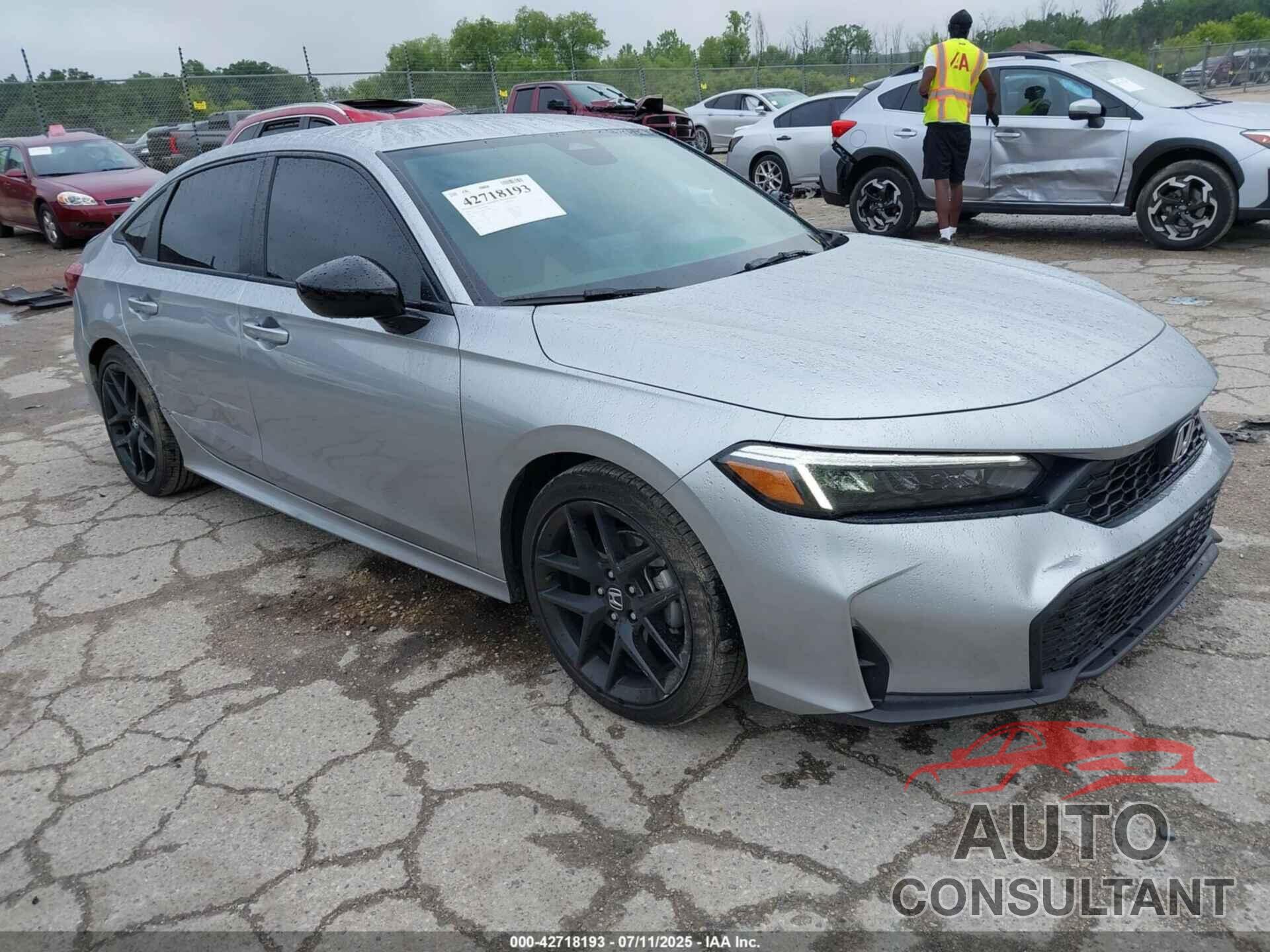 HONDA CIVIC 2025 - 2HGFE2F51SH587108