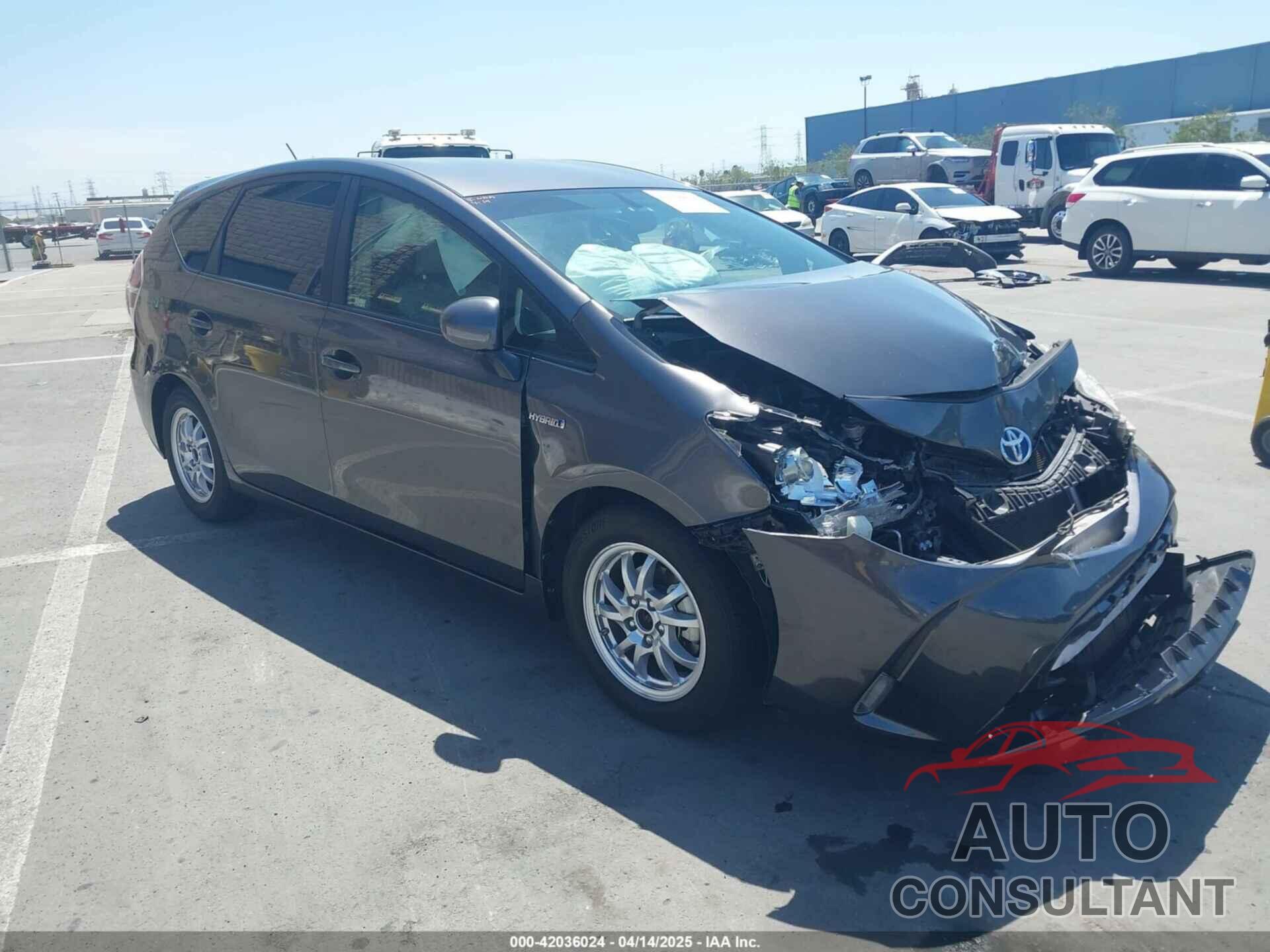 TOYOTA PRIUS V 2015 - JTDZN3EUXFJ027926