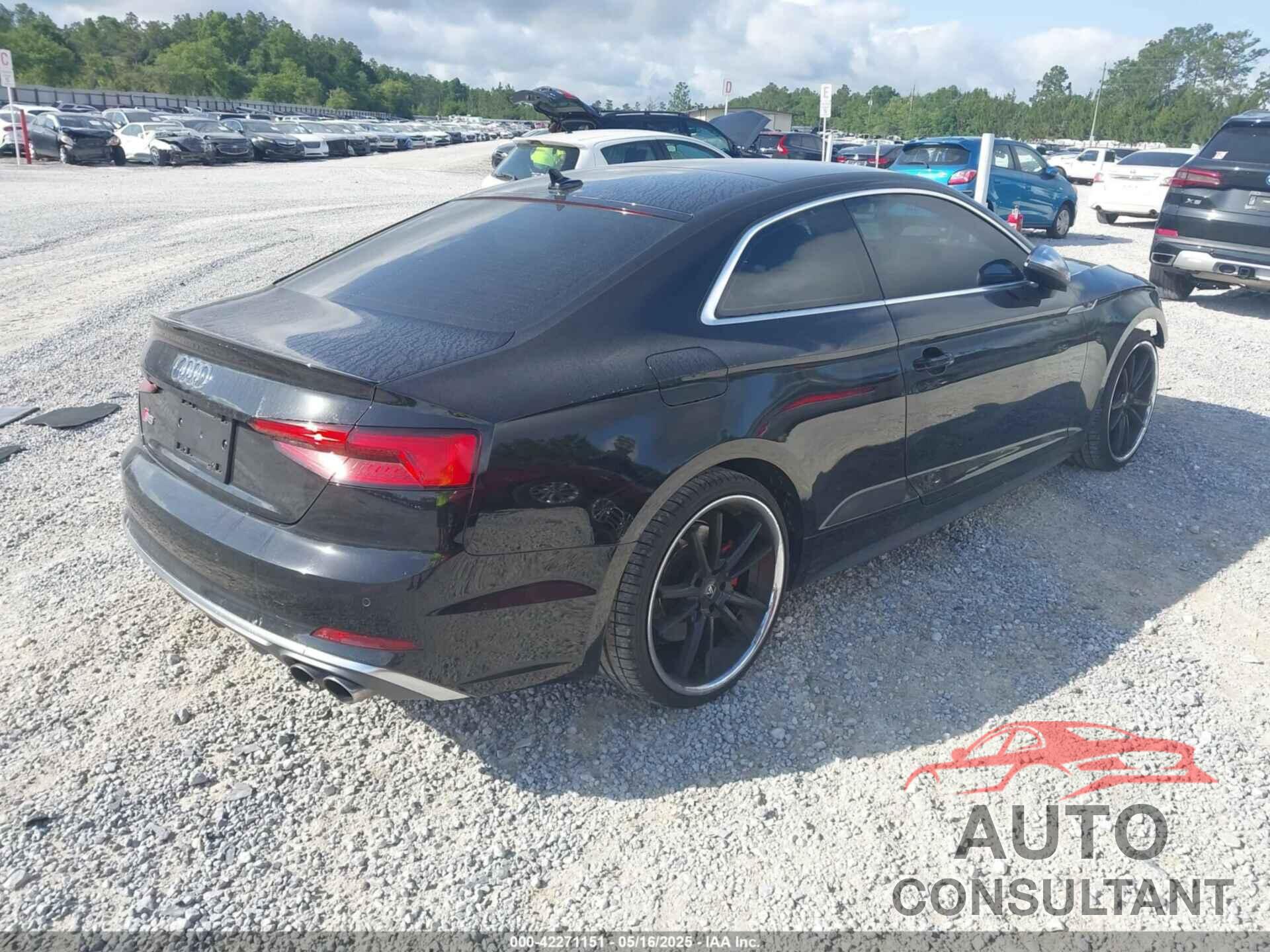 AUDI S5 2018 - WAUP4AF57JA006835