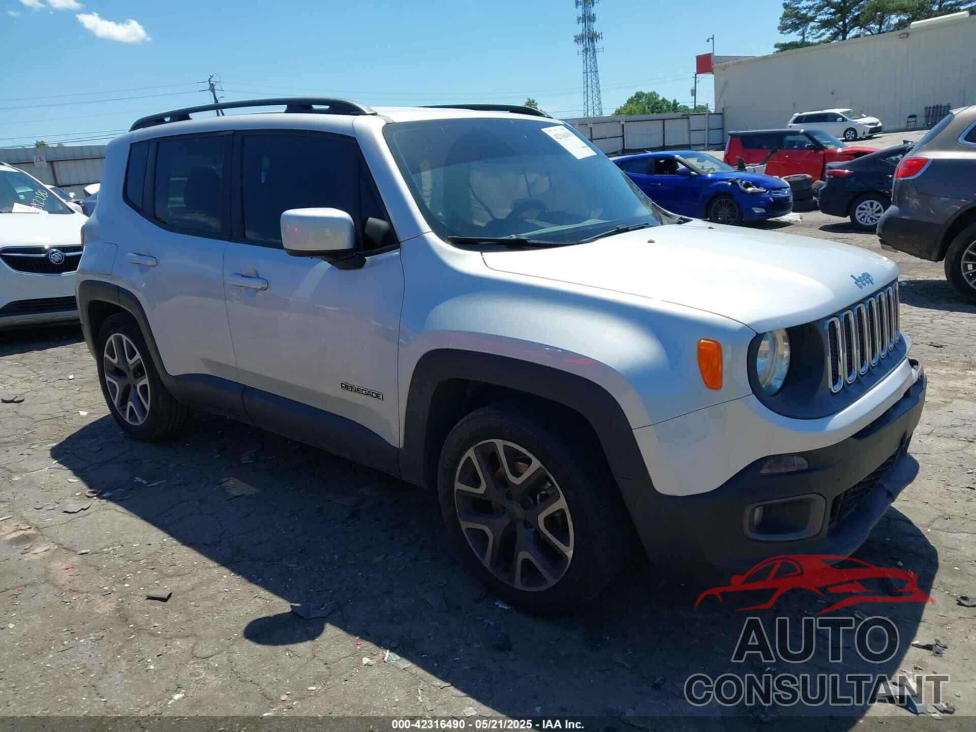 JEEP RENEGADE 2015 - ZACCJABT2FPC07015