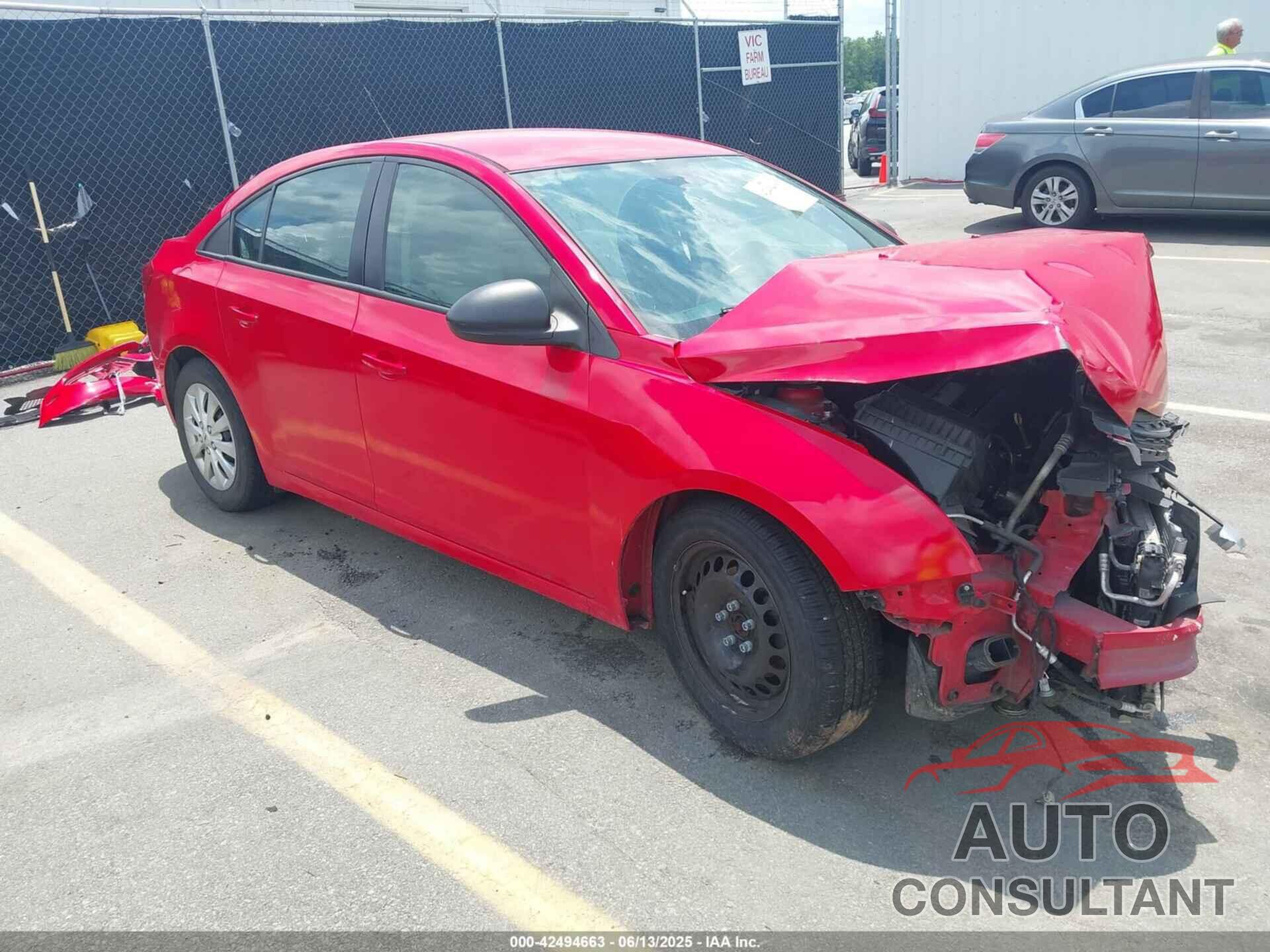 CHEVROLET CRUZE 2015 - 1G1PA5SH4F7197145