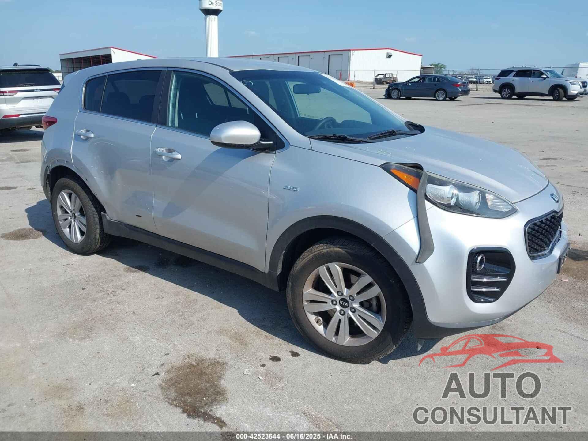 KIA SPORTAGE 2018 - KNDPMCAC2J7444955