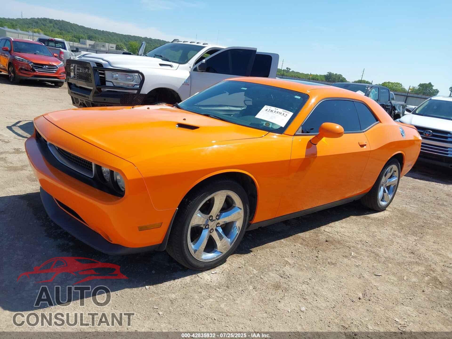 DODGE CHALLENGER 2012 - 2C3CDYAG5CH130453