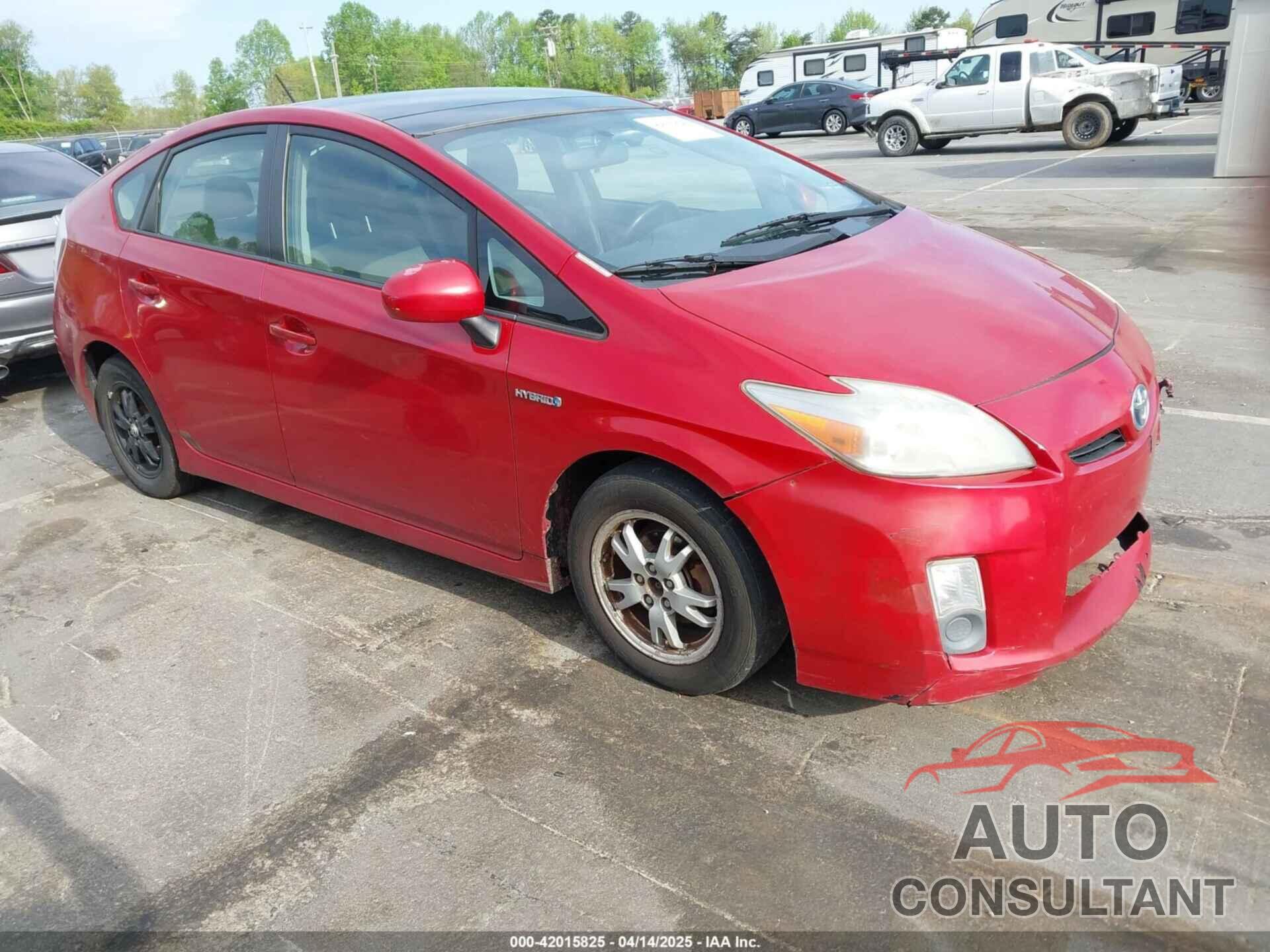 TOYOTA PRIUS 2010 - JTDKN3DUXA0219610