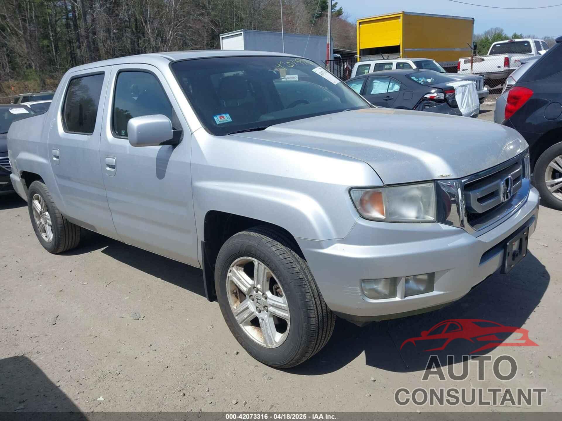 HONDA RIDGELINE 2009 - 5FPYK16549B104258
