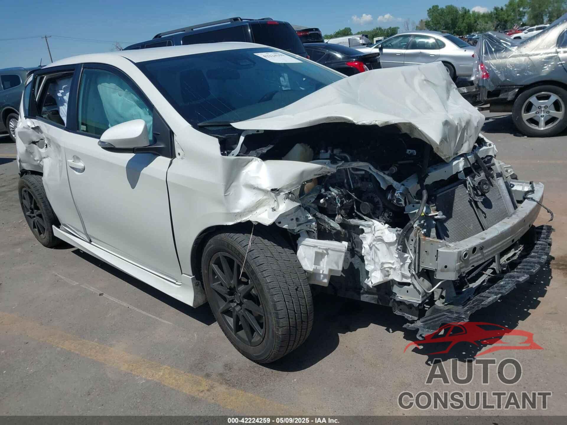 TOYOTA COROLLA IM 2017 - JTNKARJE9HJ533566