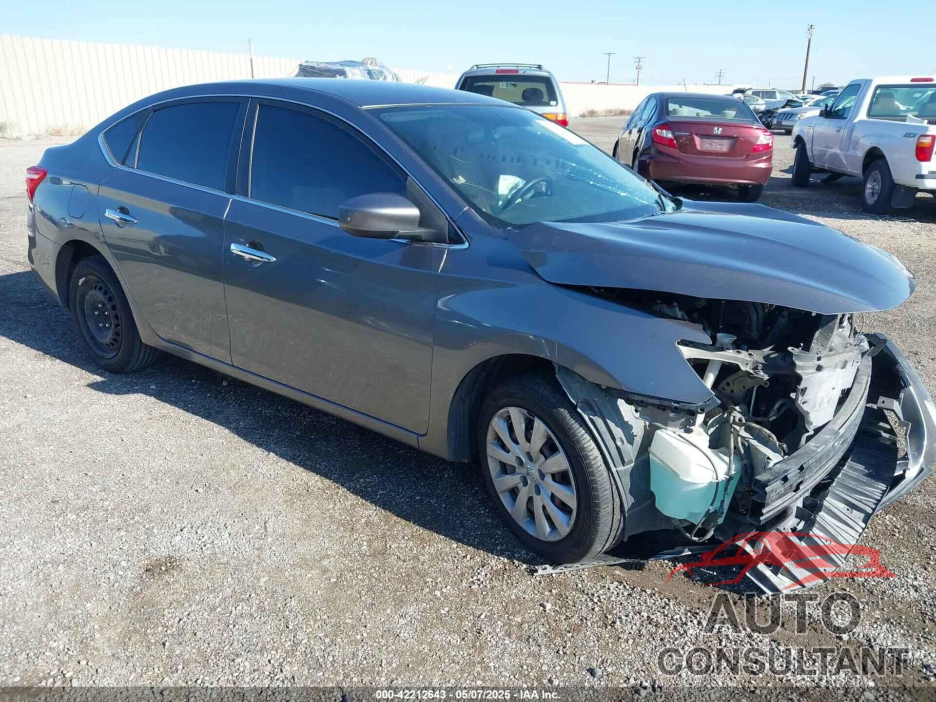 NISSAN SENTRA 2016 - 3N1AB7AP5GY266345