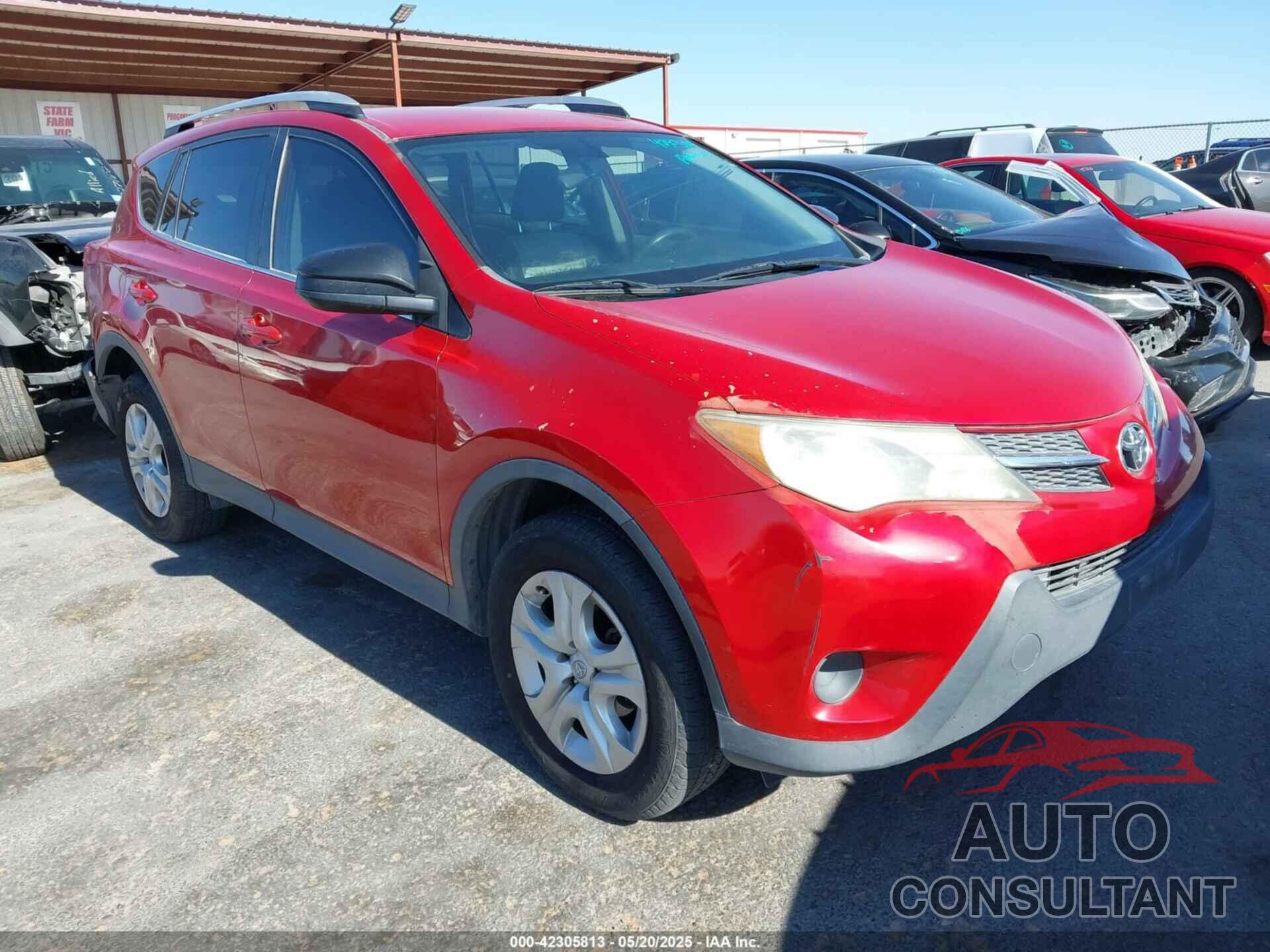 TOYOTA RAV4 2013 - 2T3ZFREV9DW068491