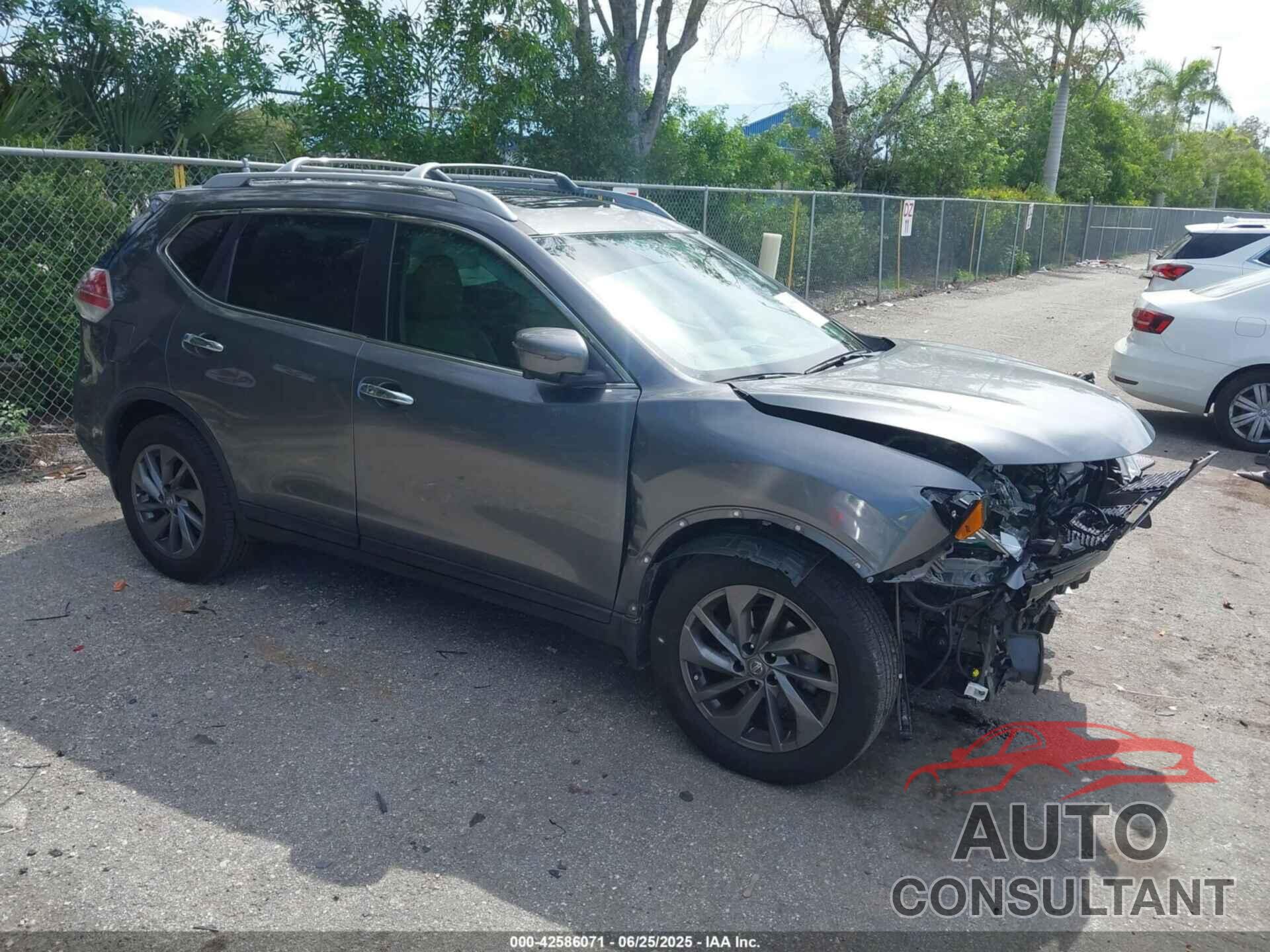 NISSAN ROGUE 2016 - 5N1AT2MT3GC868591