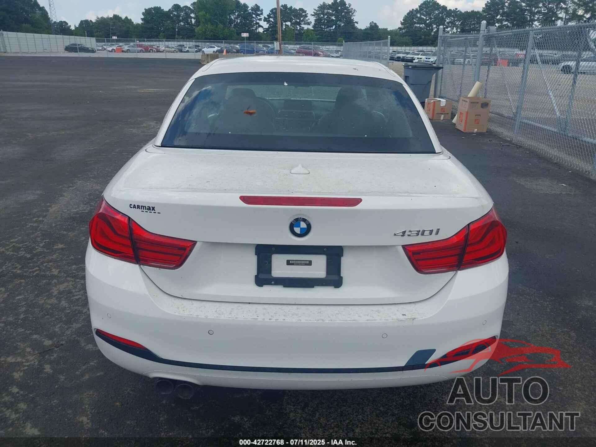 BMW 430I 2018 - WBA4Z1C58JEC59425