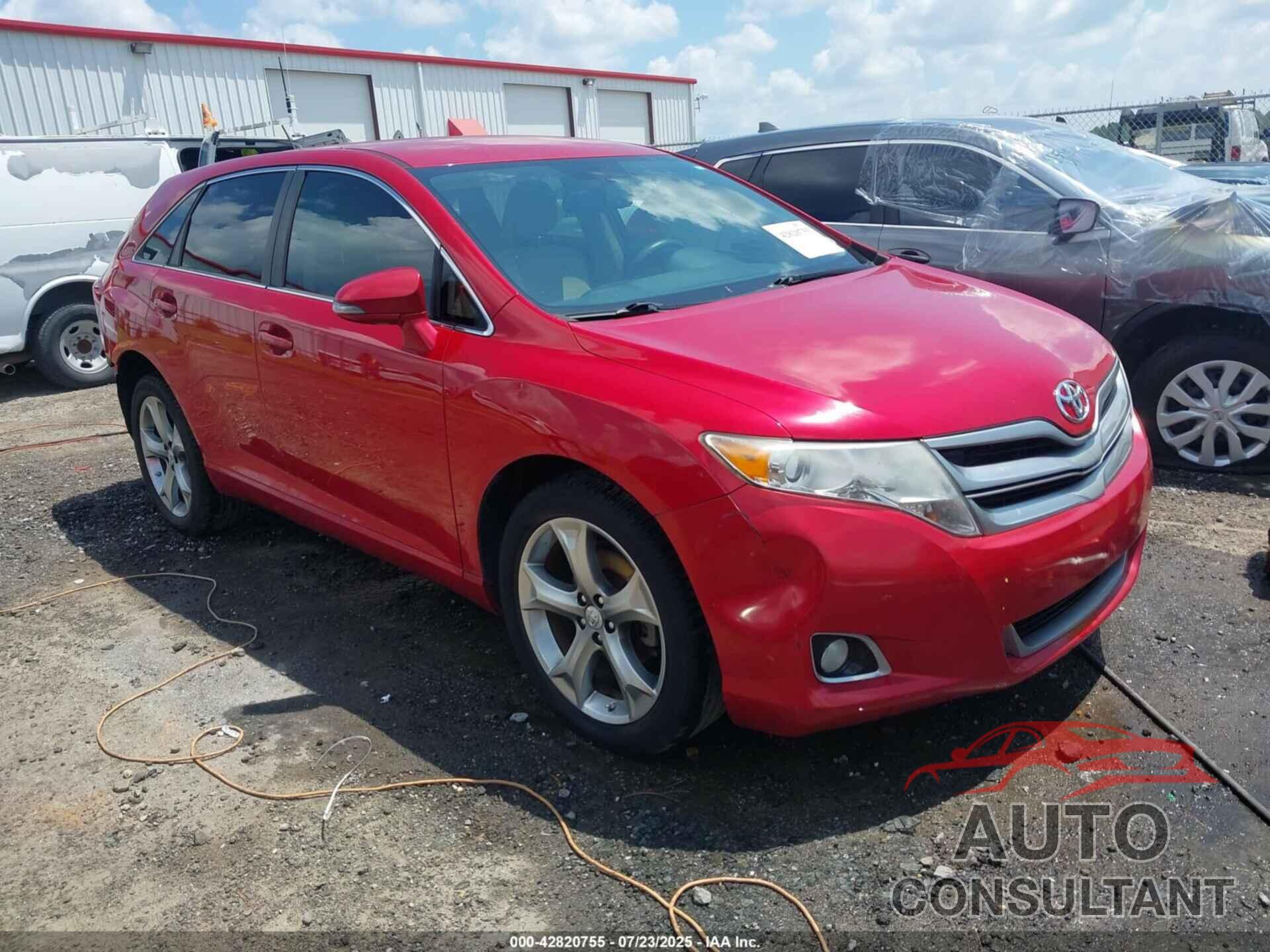 TOYOTA VENZA 2013 - 4T3ZK3BB6DU055636