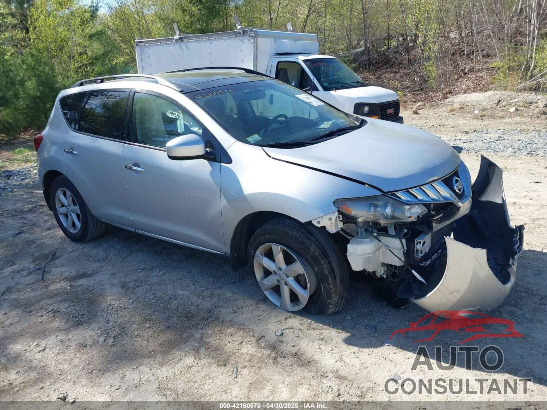 NISSAN MURANO 2010 - JN8AZ1MW9AW104858