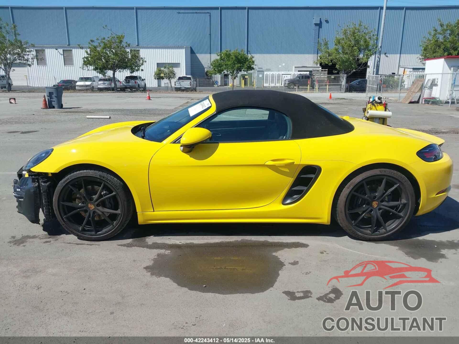 PORSCHE 718 BOXSTER 2025 - WP0CA2A84SK212207