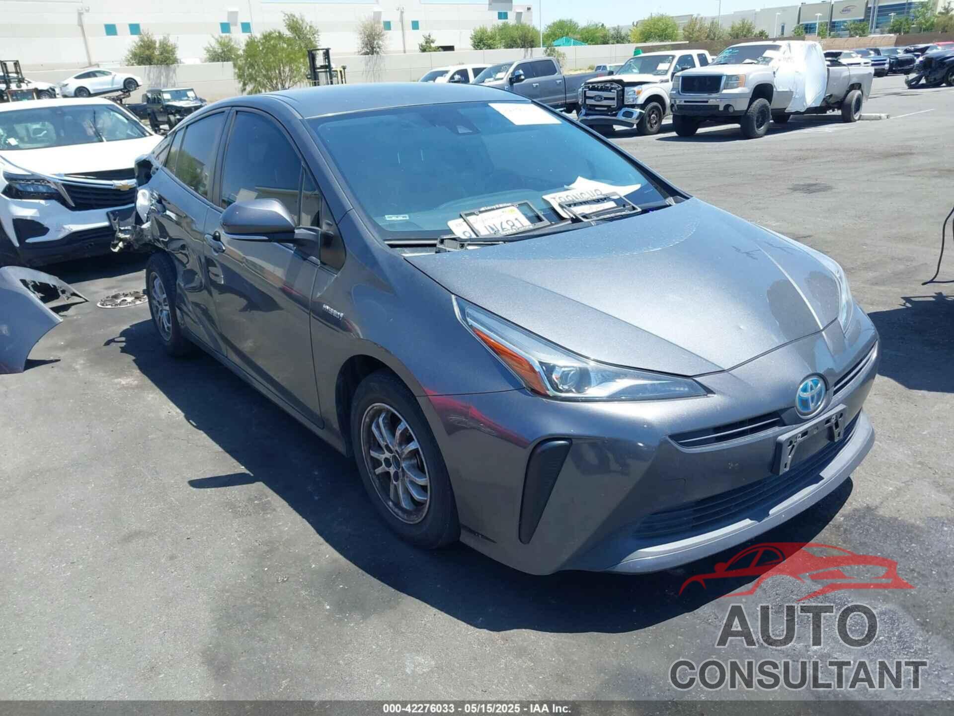 TOYOTA PRIUS 2020 - JTDKARFU6L3121929