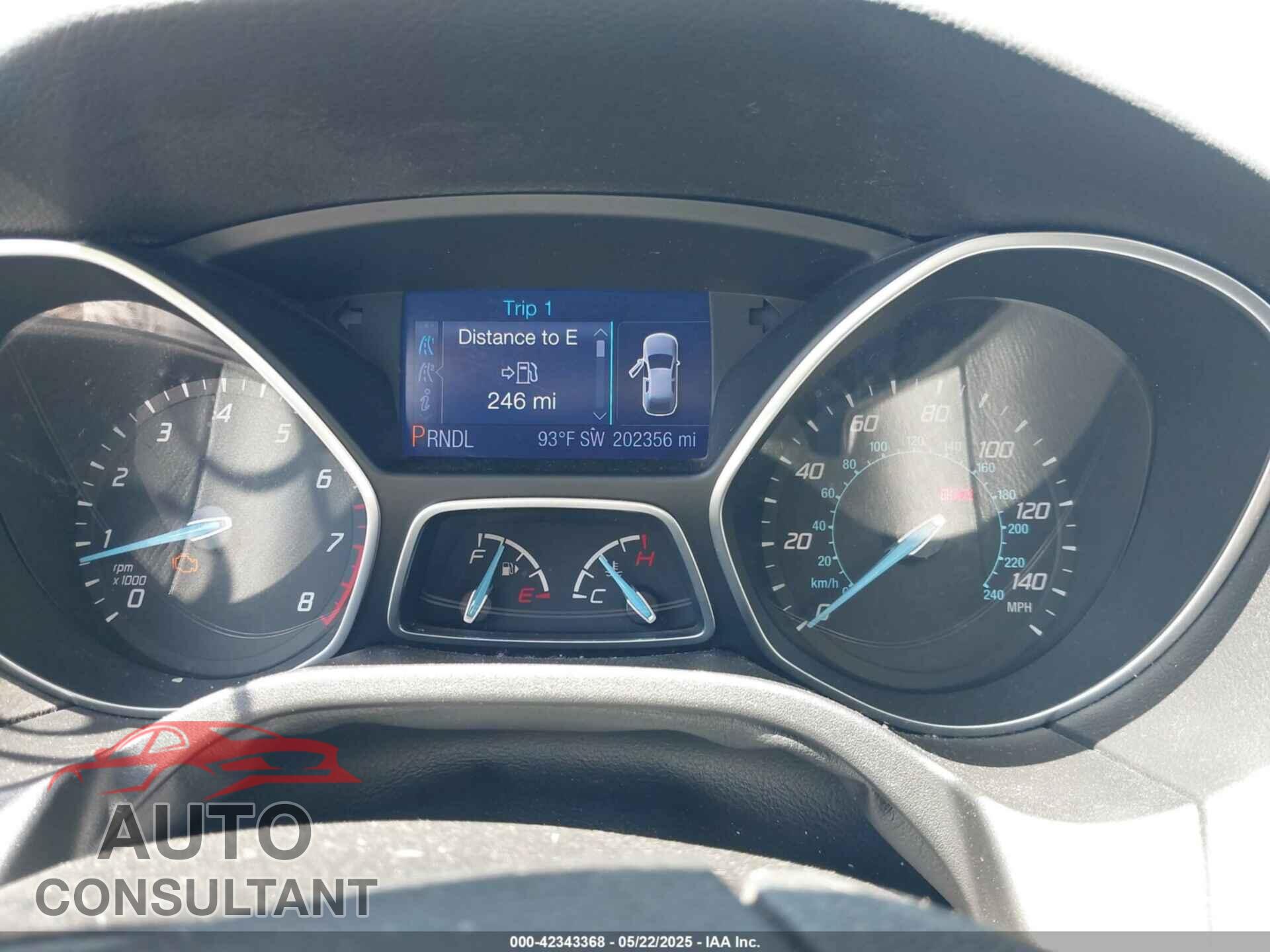 FORD FOCUS 2013 - 1FADP3F20DL235001