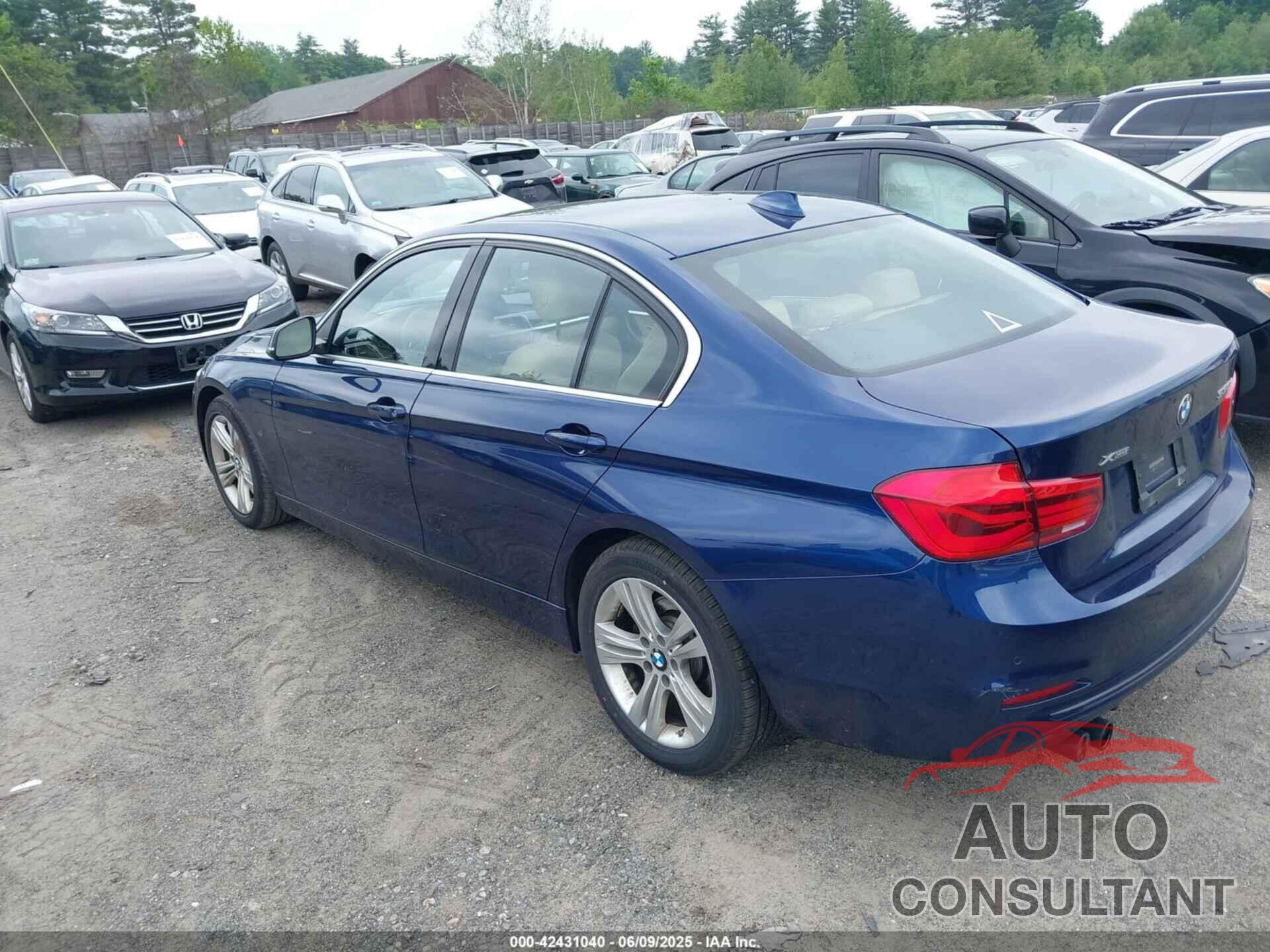 BMW 330I 2017 - WBA8D9G58HNU59656