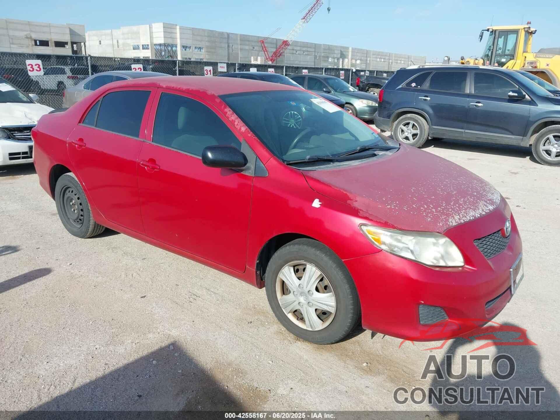 TOYOTA COROLLA 2009 - 1NXBU40E79Z144243
