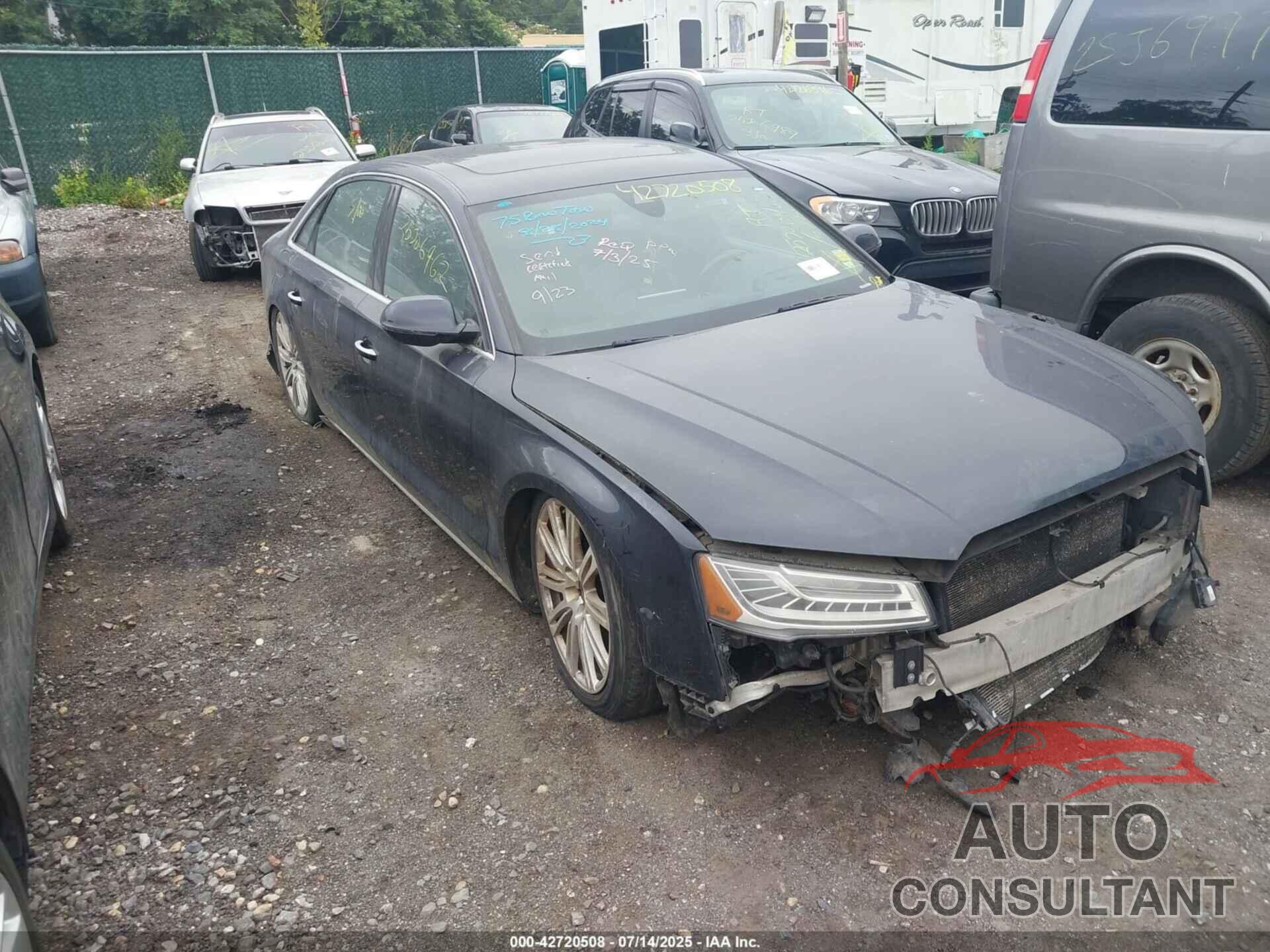 AUDI A8 L 2016 - WAU34AFD9GN002101