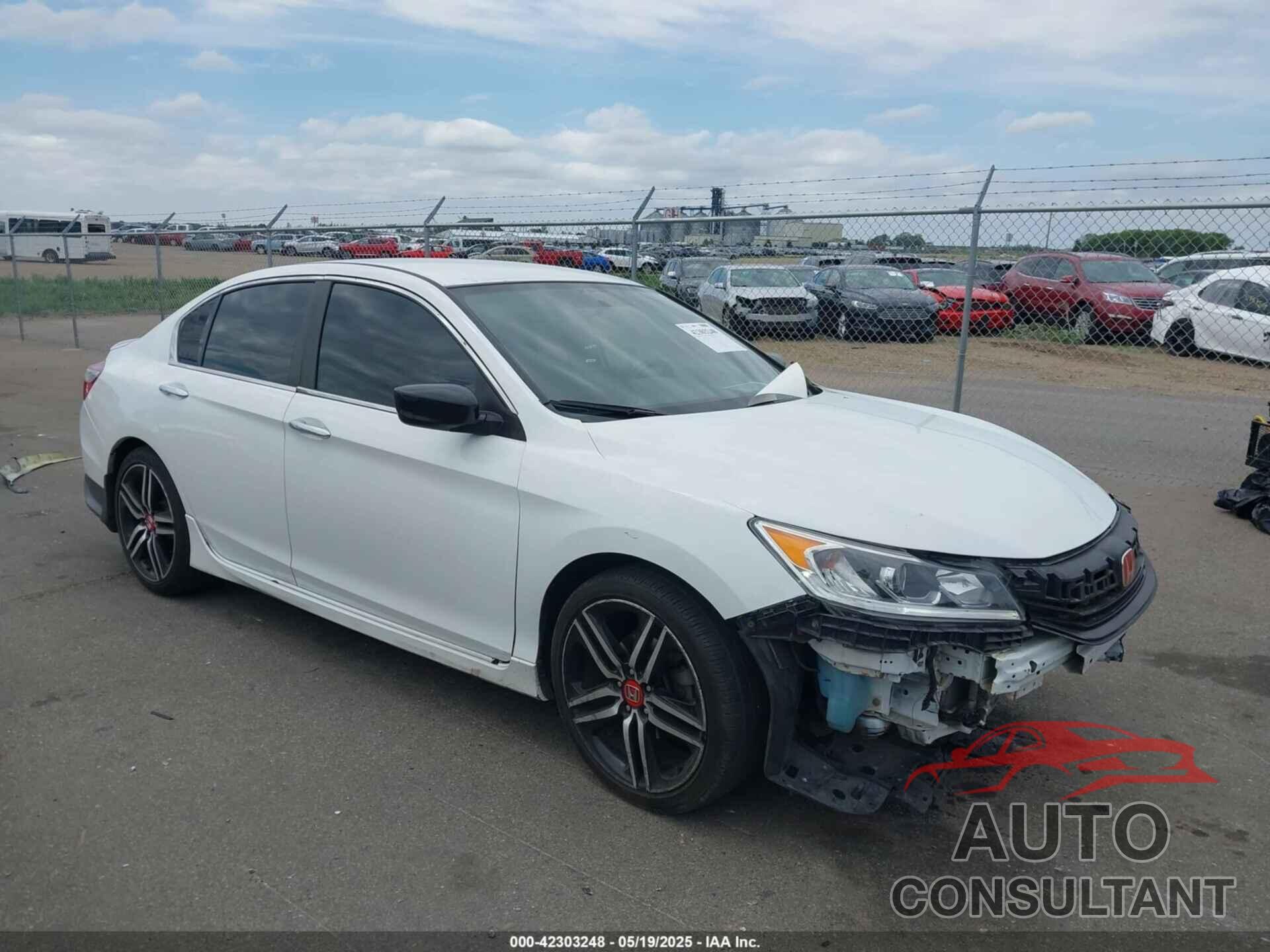 HONDA ACCORD 2017 - 1HGCR2F50HA292452