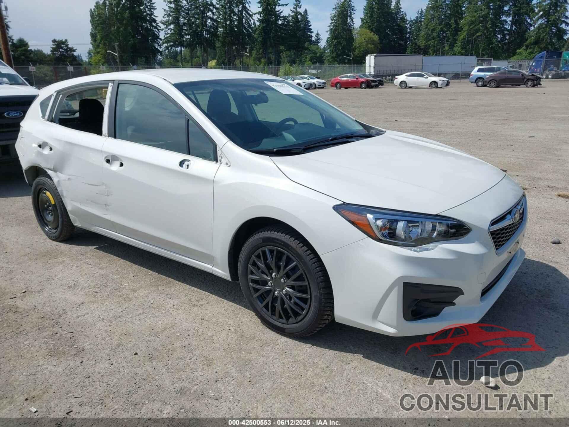 SUBARU IMPREZA 2019 - 4S3GTAA63K3733496