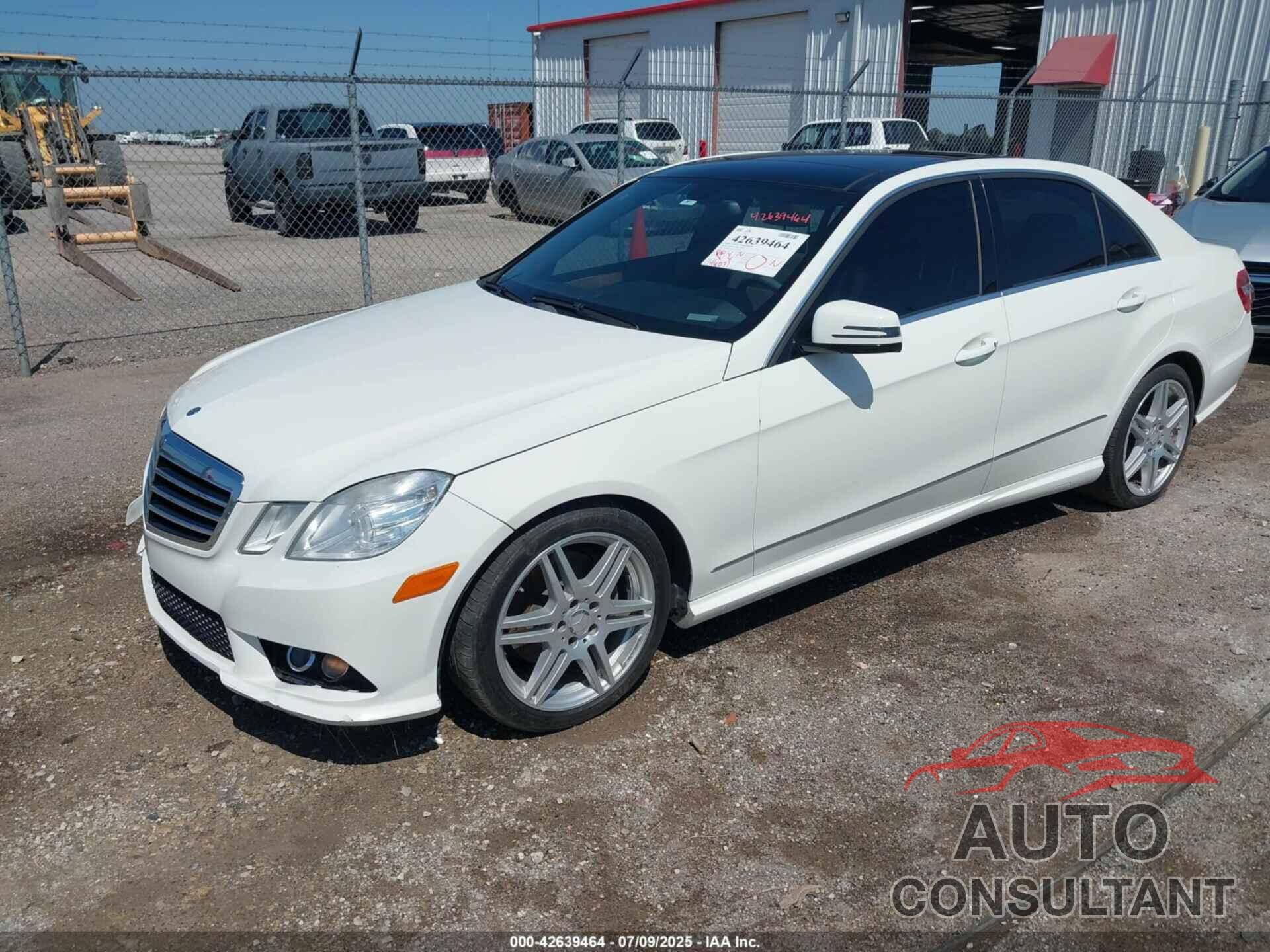 MERCEDES-BENZ E 350 2010 - WDDHF5GB9AA054548