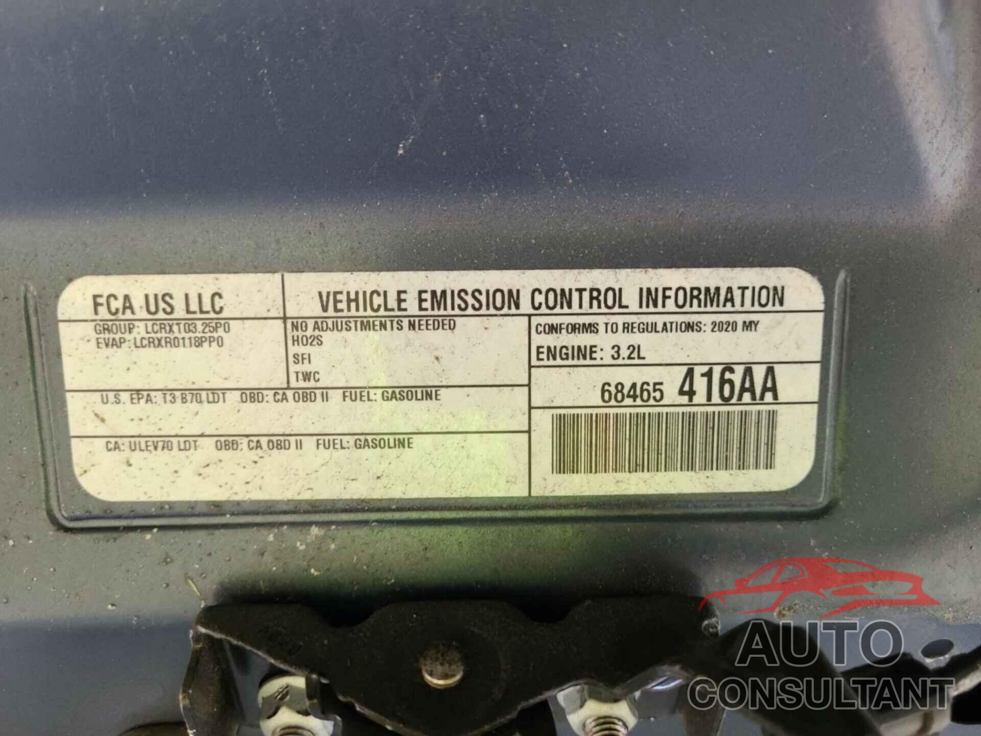JEEP CHEROKEE 2020 - 1C4PJMDX1LD615695