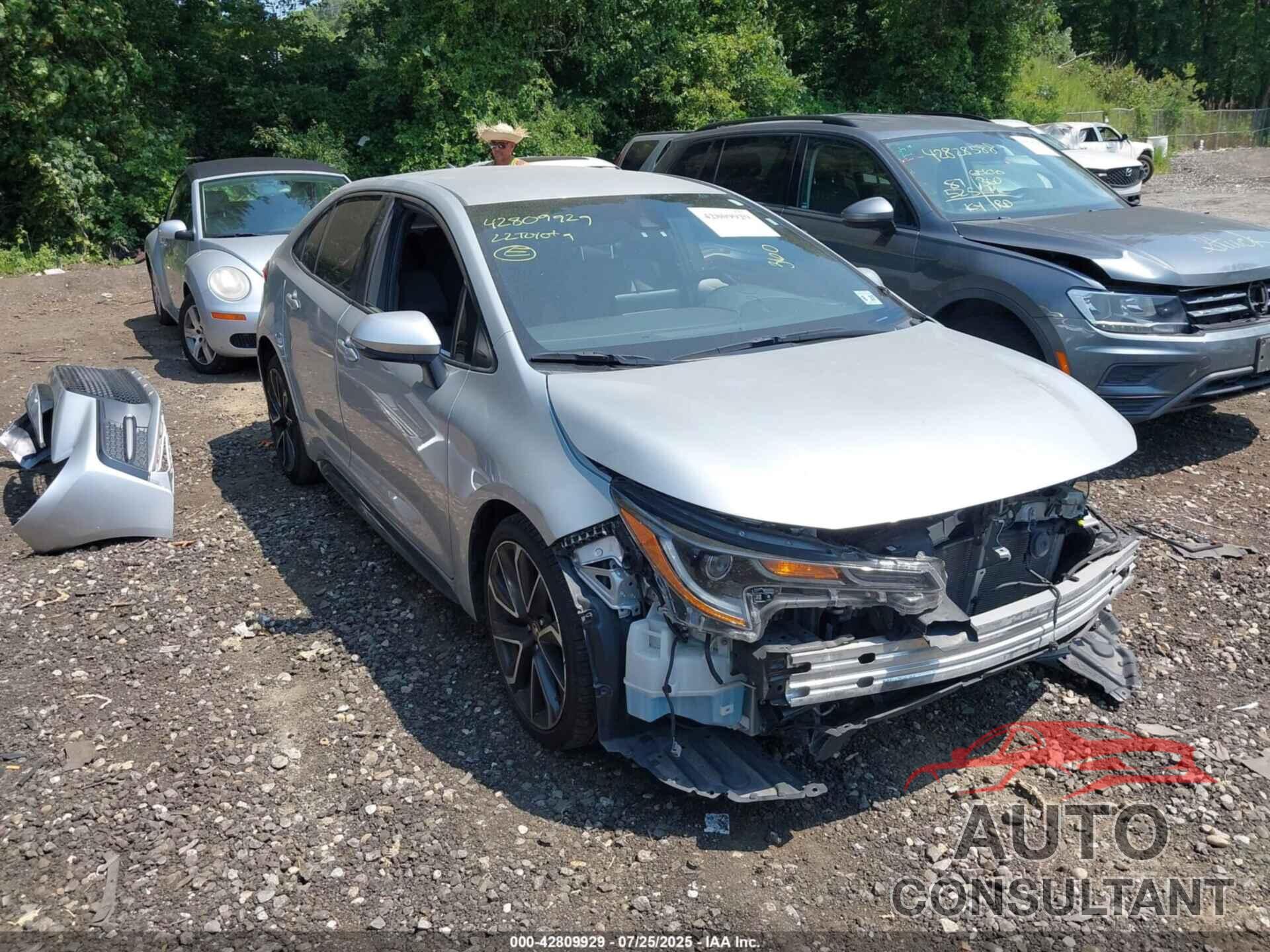 TOYOTA COROLLA 2022 - JTDS4MCE9N3510848