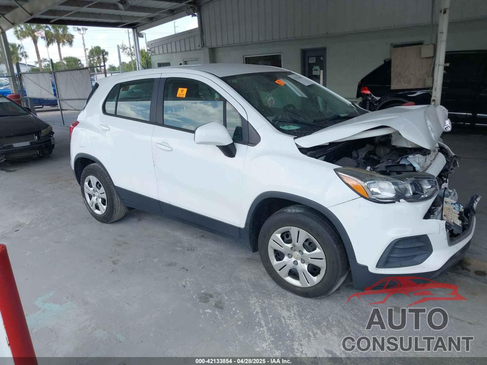 CHEVROLET TRAX 2018 - KL7CJKSB6JB587974