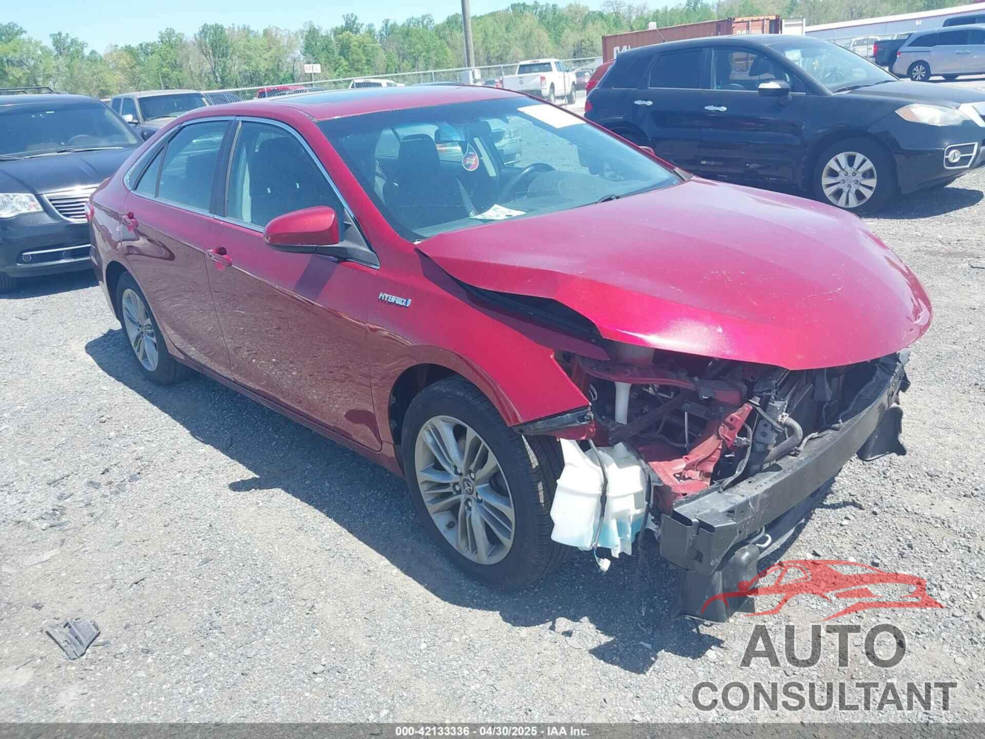 TOYOTA CAMRY HYBRID 2015 - 4T1BD1FK9FU163867