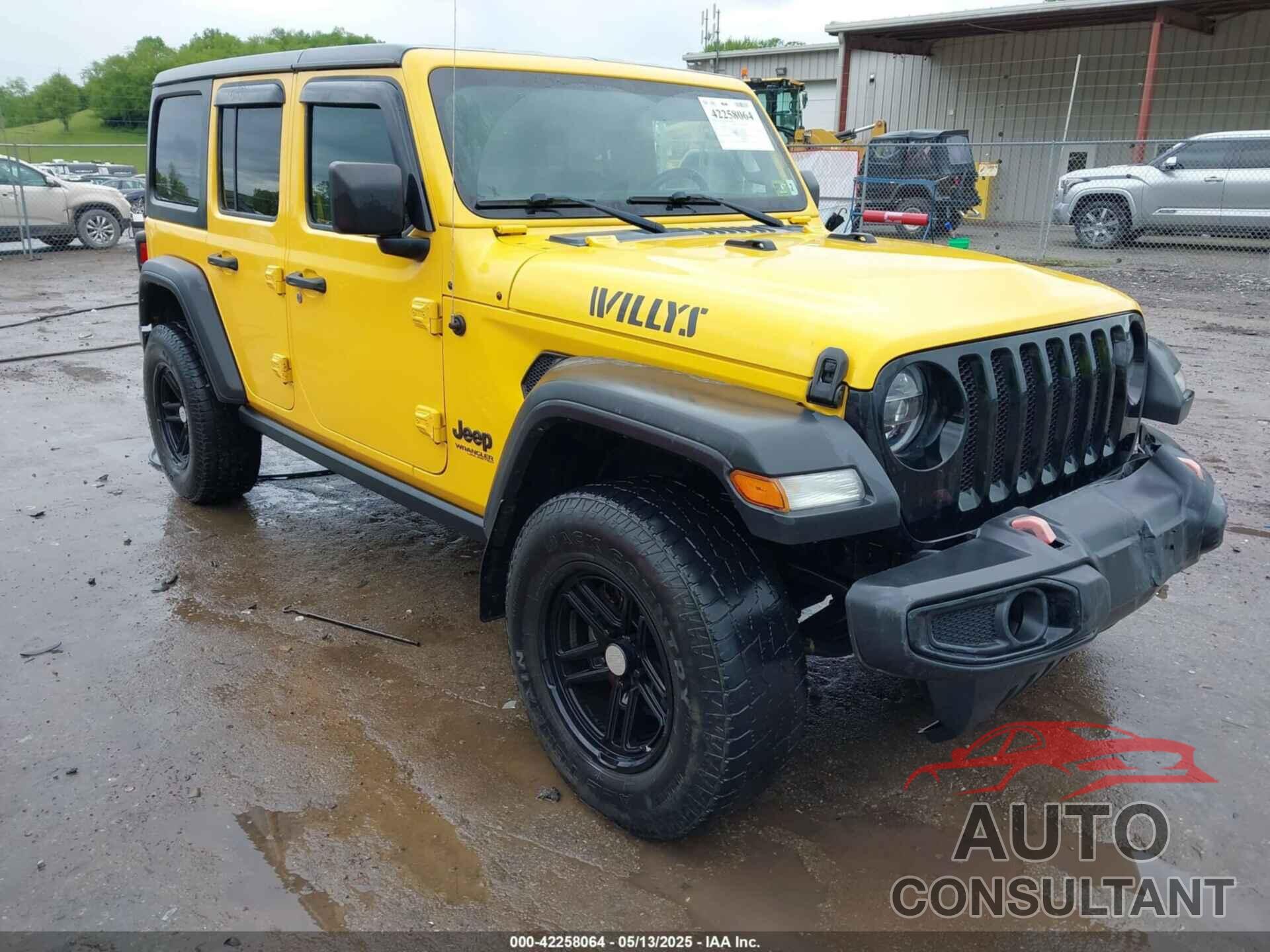 JEEP WRANGLER UNLIMITED 2021 - 1C4HJXDMXMW707745
