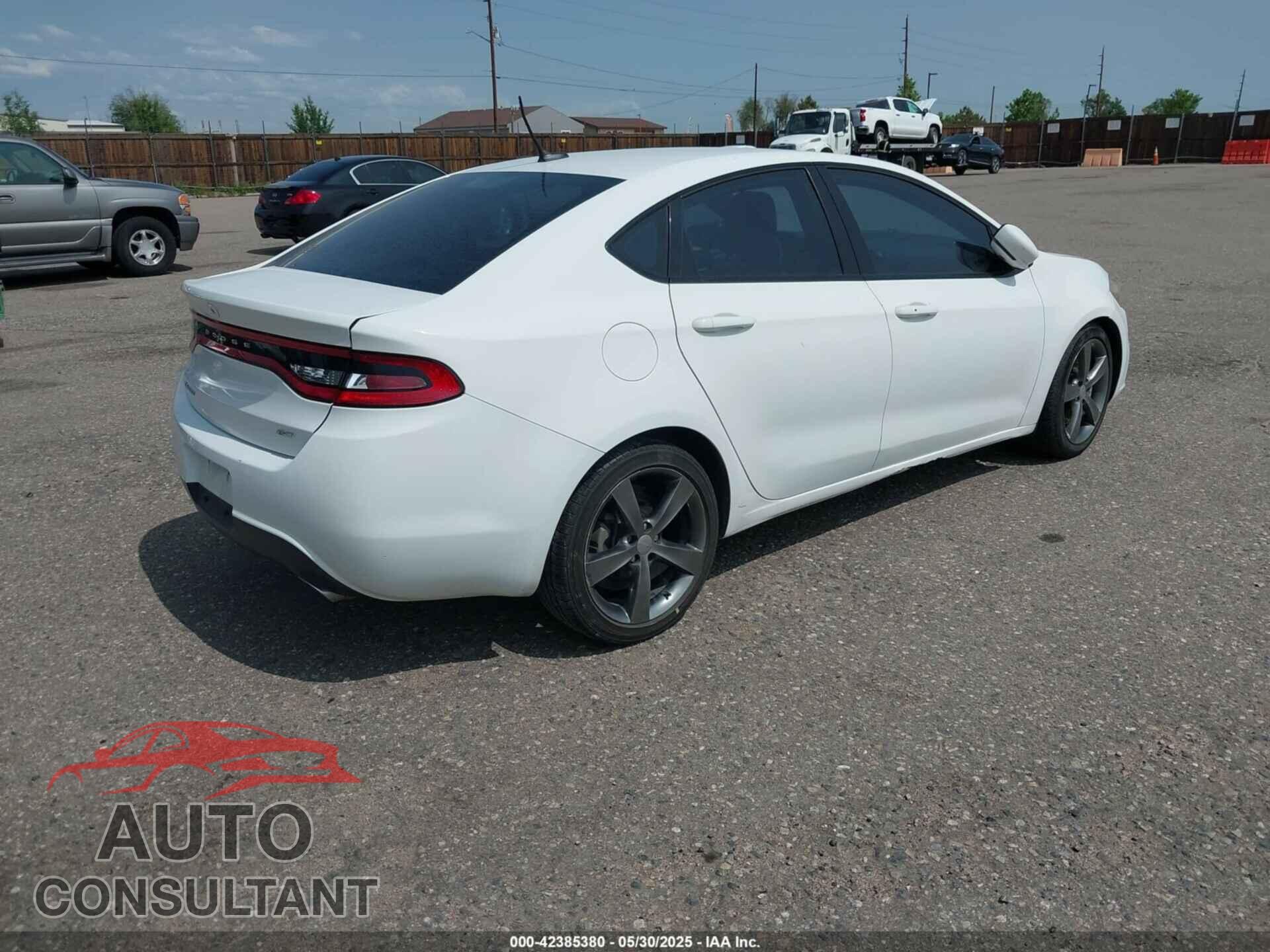 DODGE DART 2014 - 1C3CDFEBXED866629
