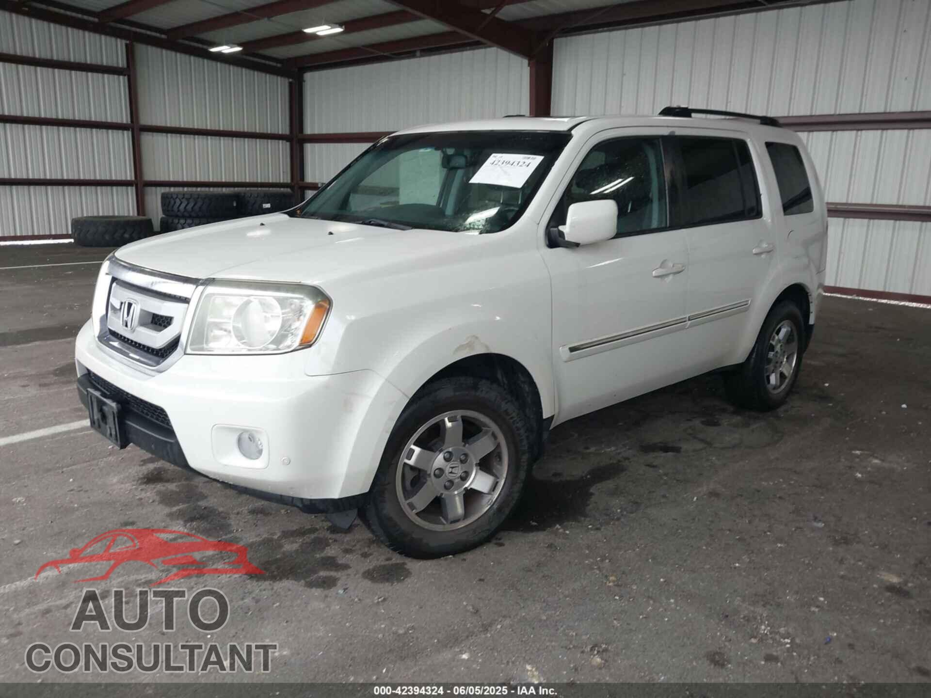 HONDA PILOT 2011 - 5FNYF4H99BB035894