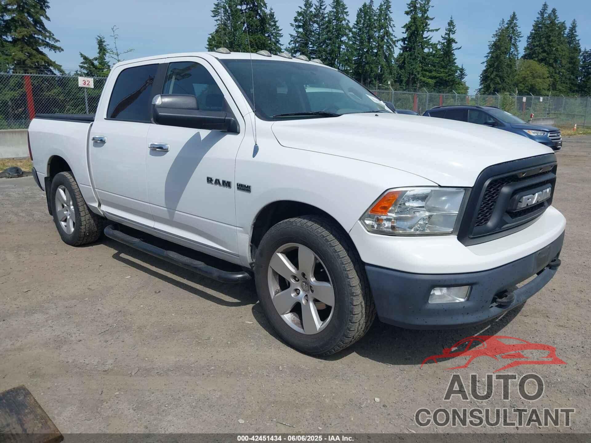 DODGE RAM 1500 2010 - 1D7RV1CT9AS155114