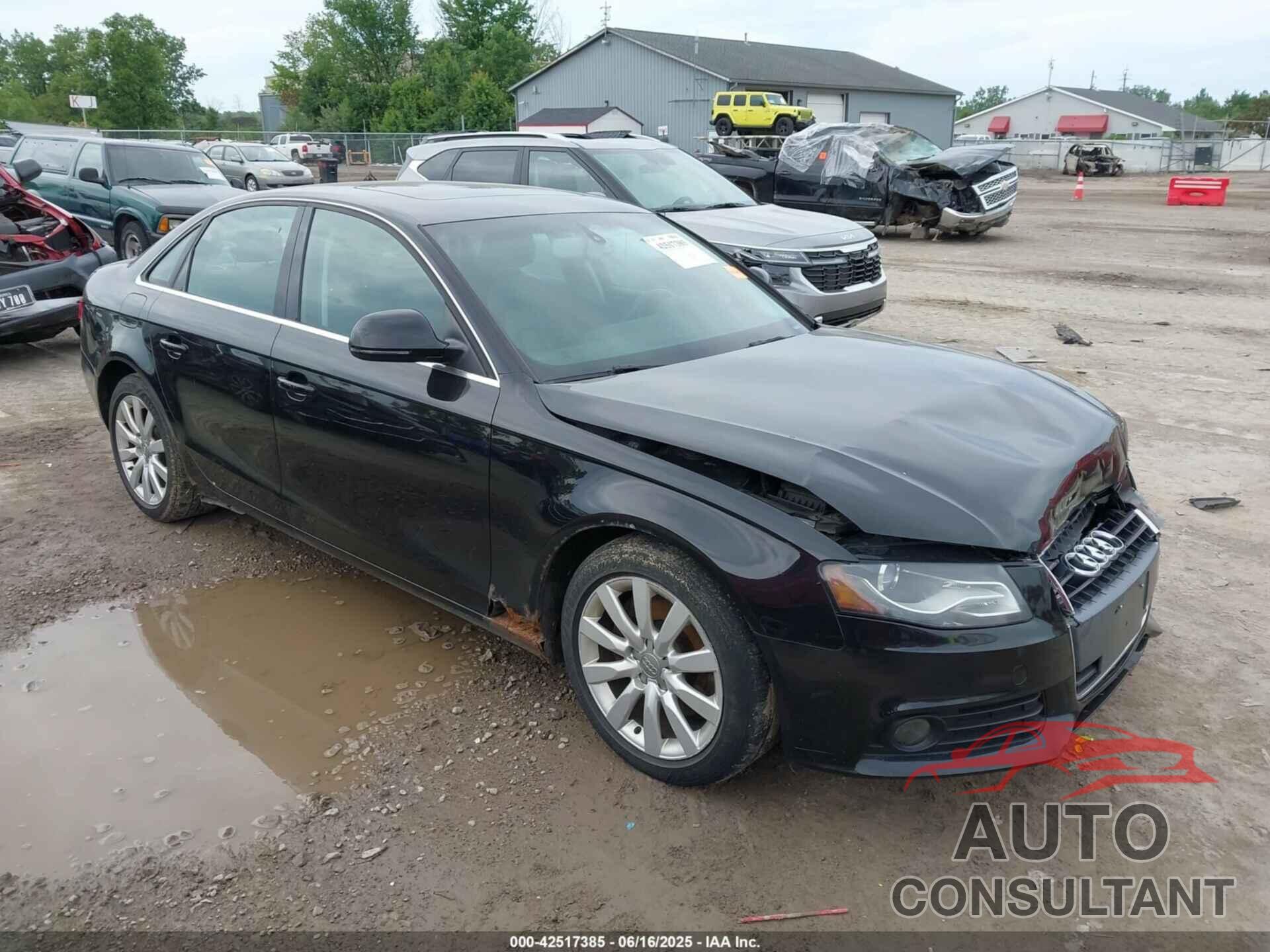 AUDI A4 2009 - WAUSF78K59N053148