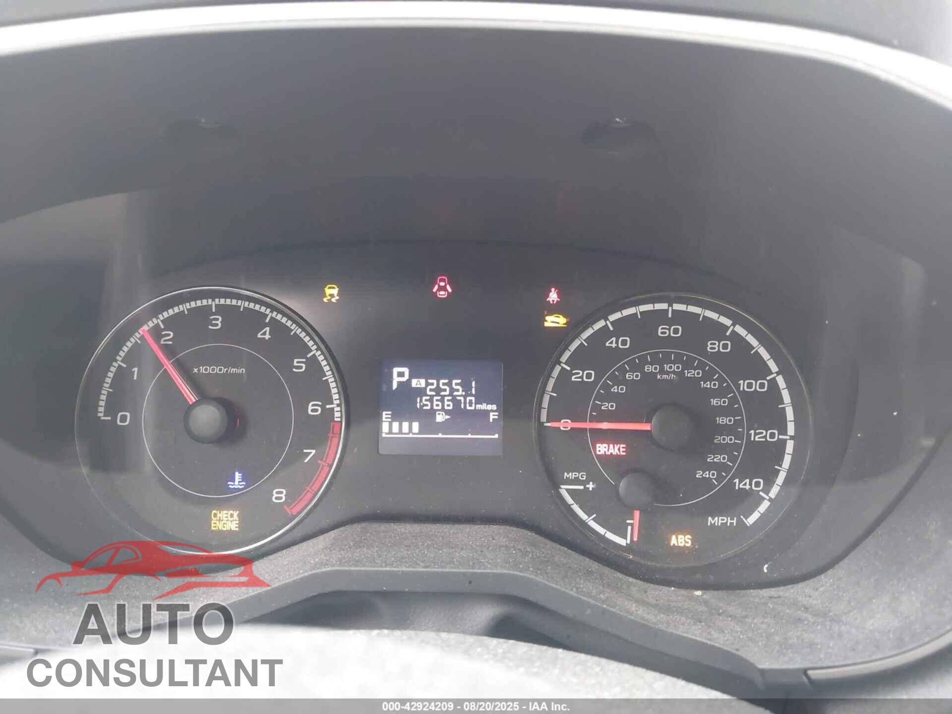 SUBARU IMPREZA 2018 - 4S3GTAB64J3726005