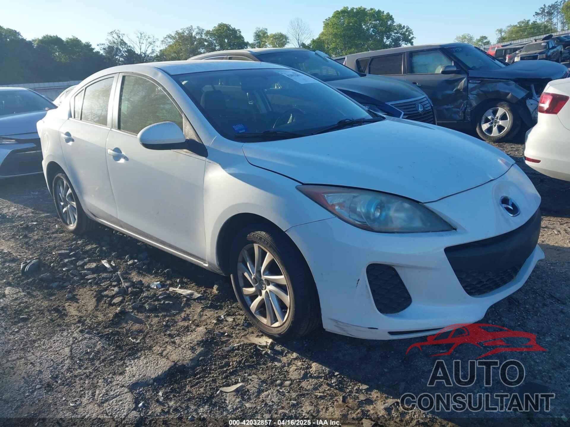 MAZDA 3 2012 - JM1BL1V78C1655923