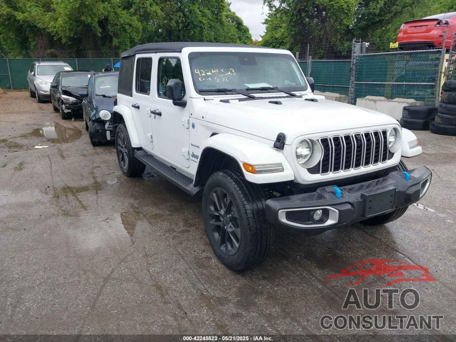 JEEP WRANGLER 4XE 2024 - 1C4RJXP61RW204307