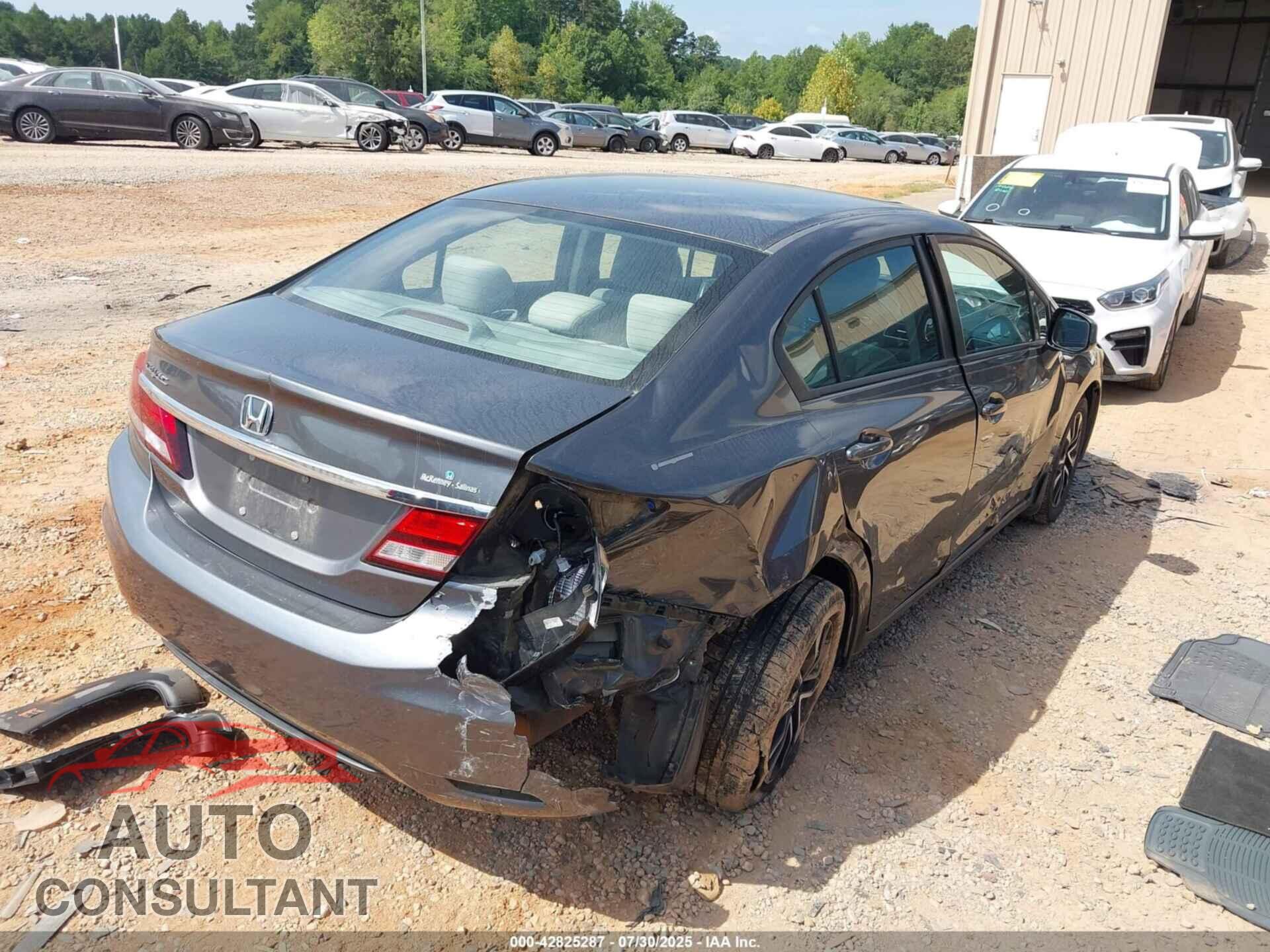 HONDA CIVIC 2013 - 2HGFB2F80DH522711