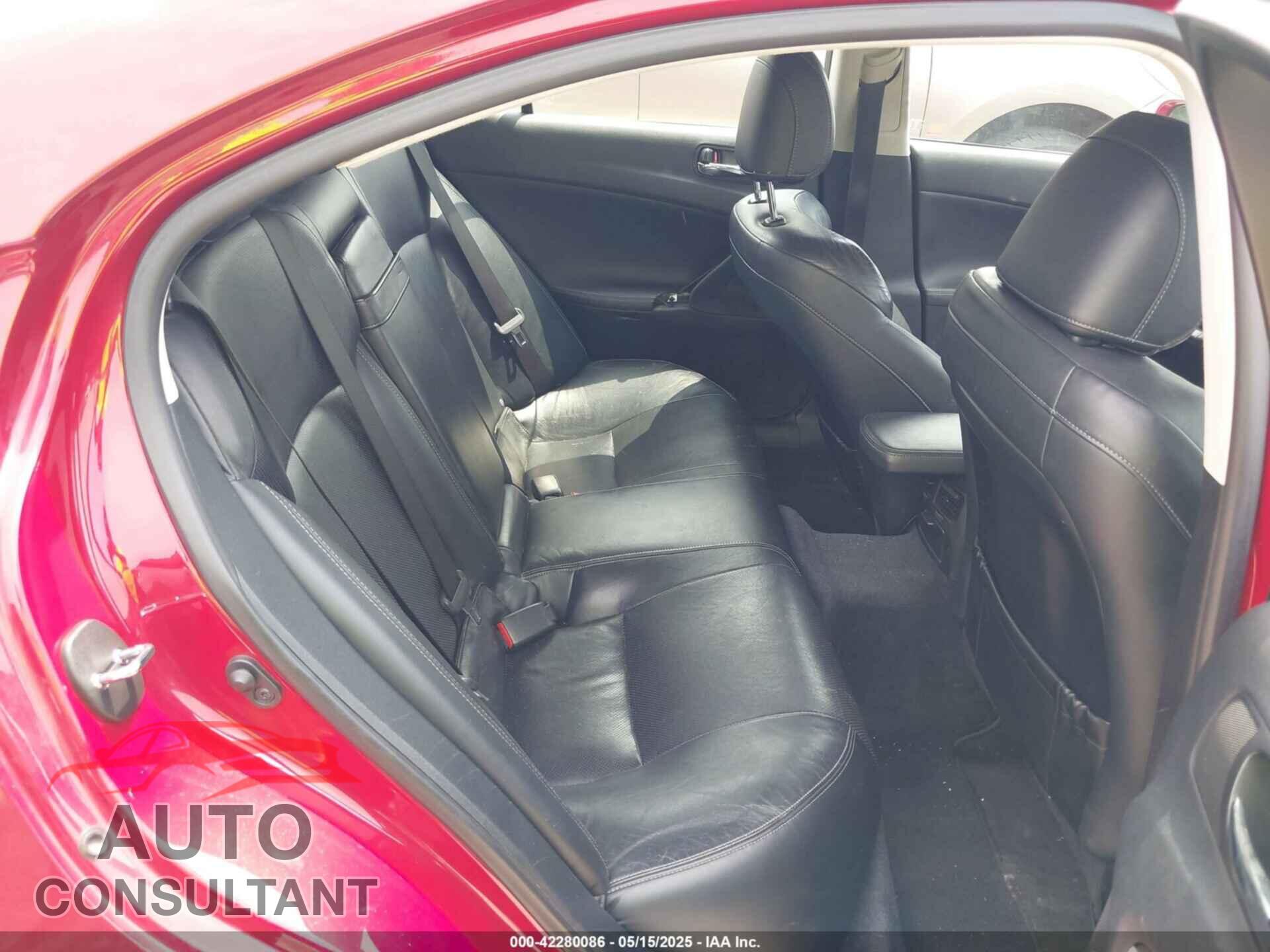 LEXUS IS 250 2012 - JTHBF5C23C5170960