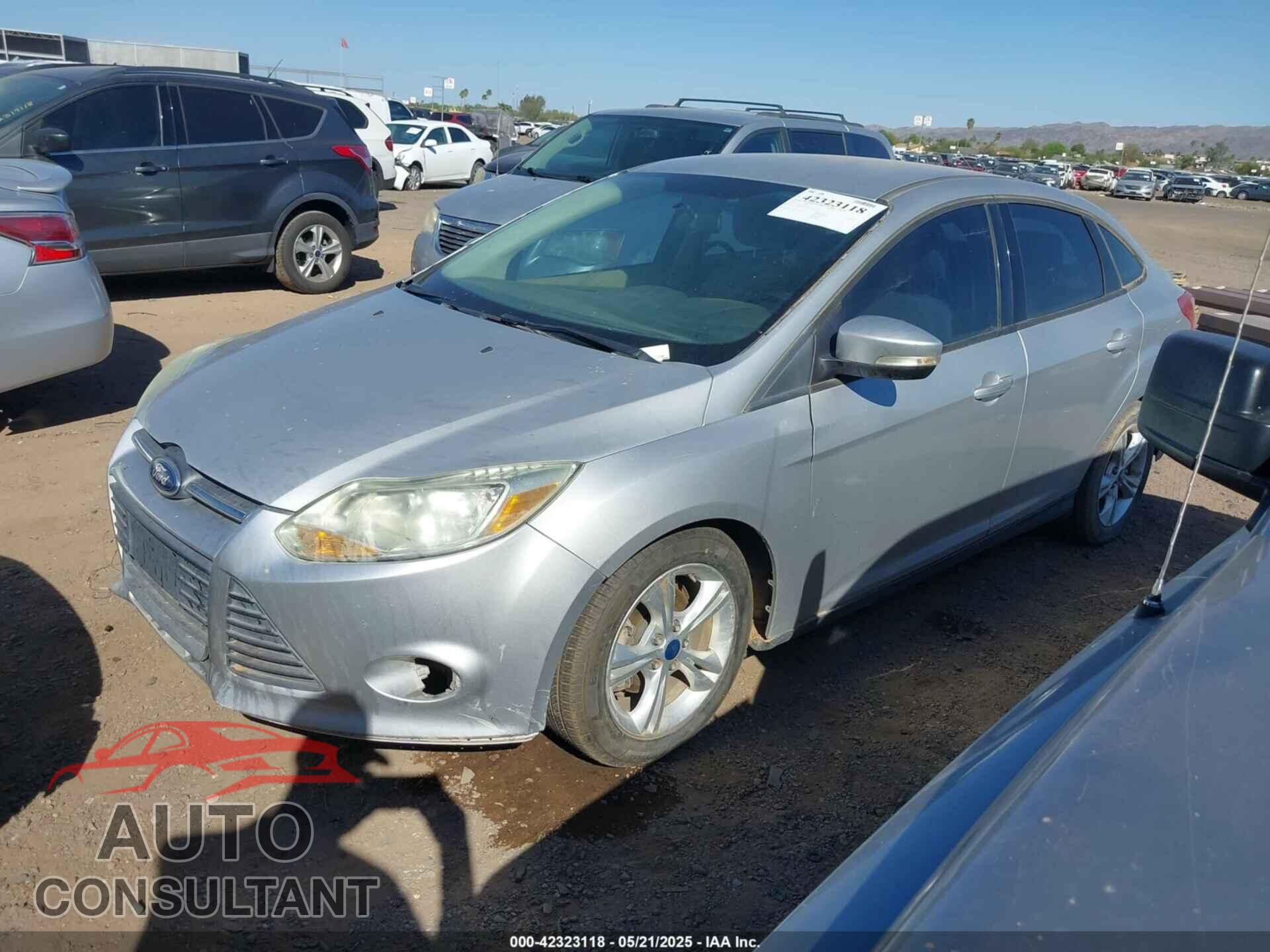 FORD FOCUS 2013 - 1FADP3F22DL290534