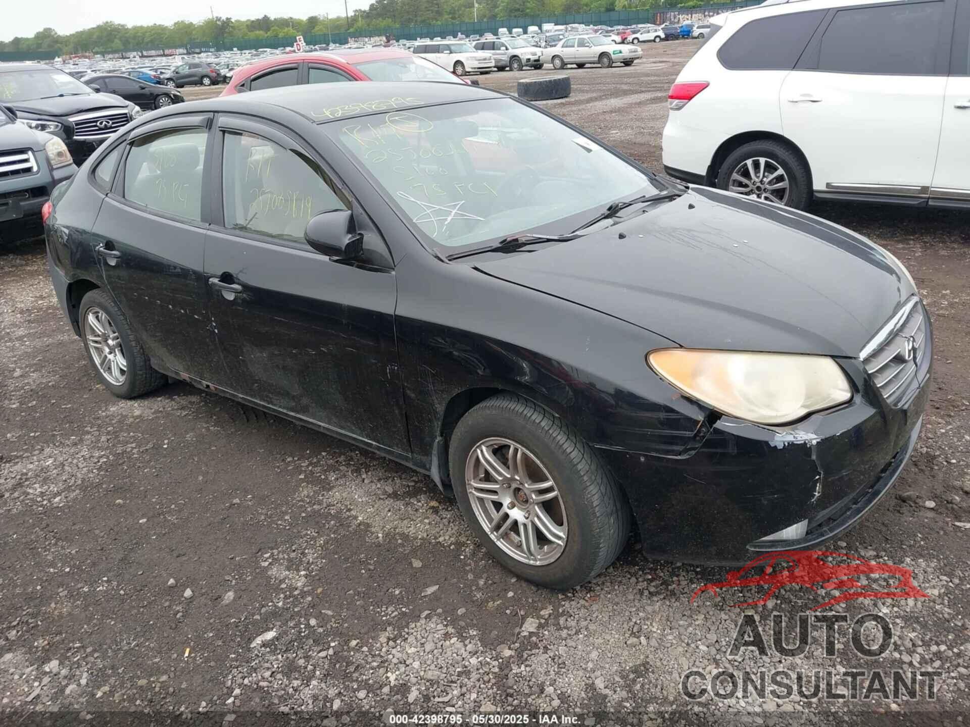 HYUNDAI ELANTRA 2009 - KMHDU46DX9U796300