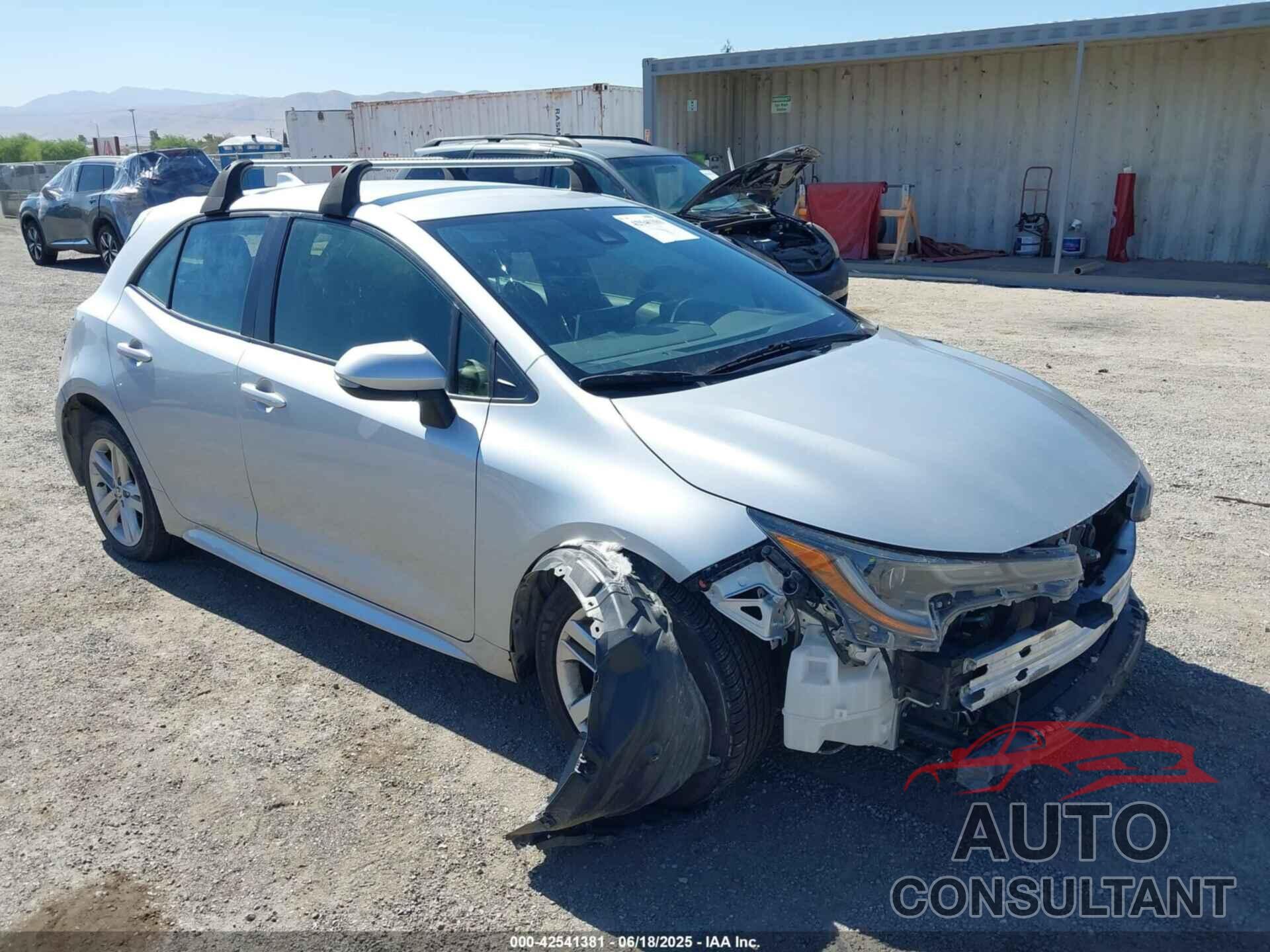 TOYOTA COROLLA 2022 - JTND4MBE3N3155522