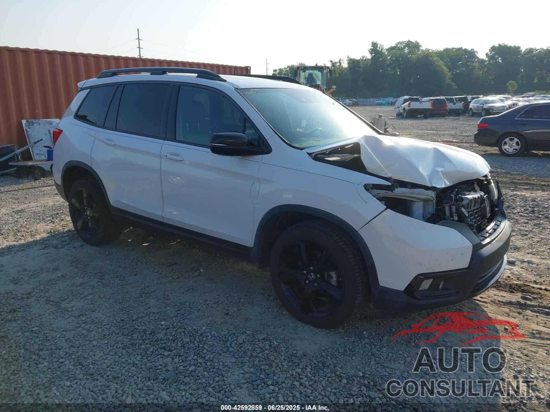 HONDA PASSPORT 2019 - 5FNYF8H00KB030141
