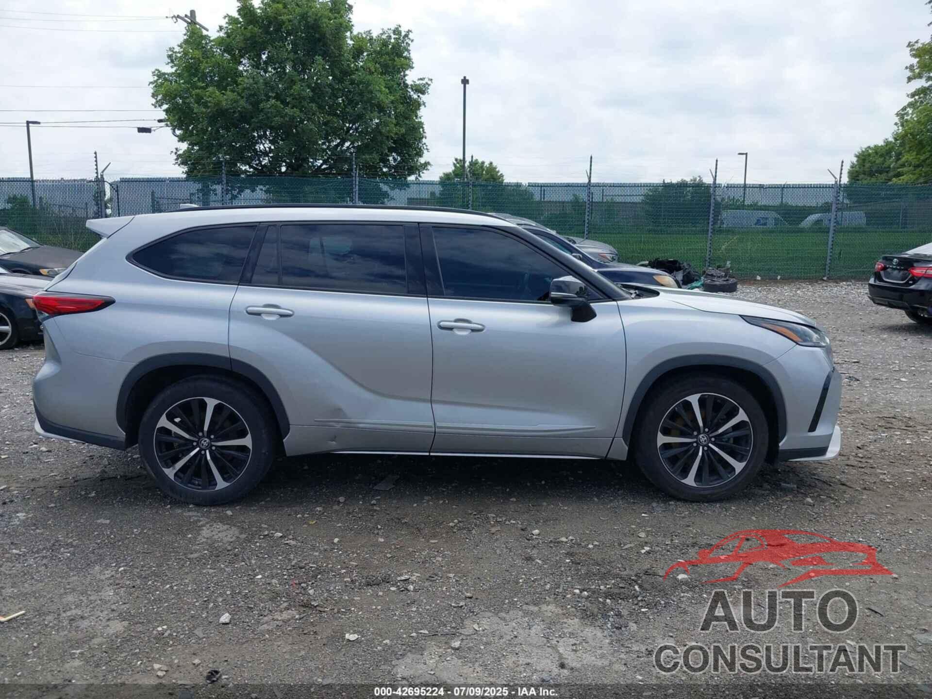 TOYOTA HIGHLANDER 2022 - 5TDLZRBH8NS198146