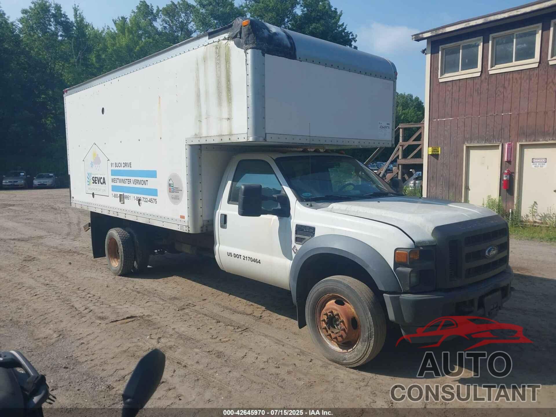 FORD F-450 CHASSIS 2010 - 1FDXF4HY6AEA66499