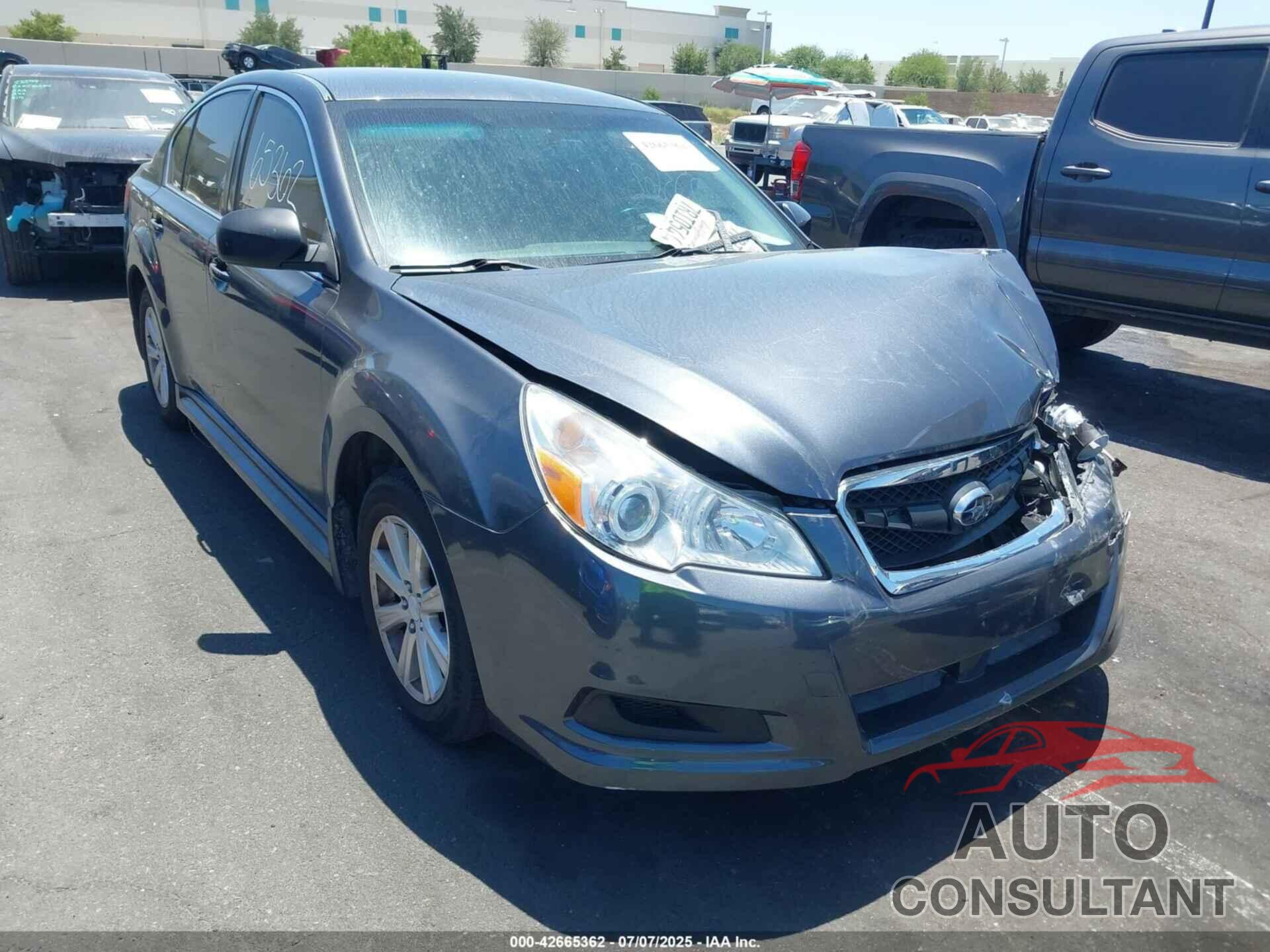 SUBARU LEGACY 2012 - 4S3BMBC60C3042373