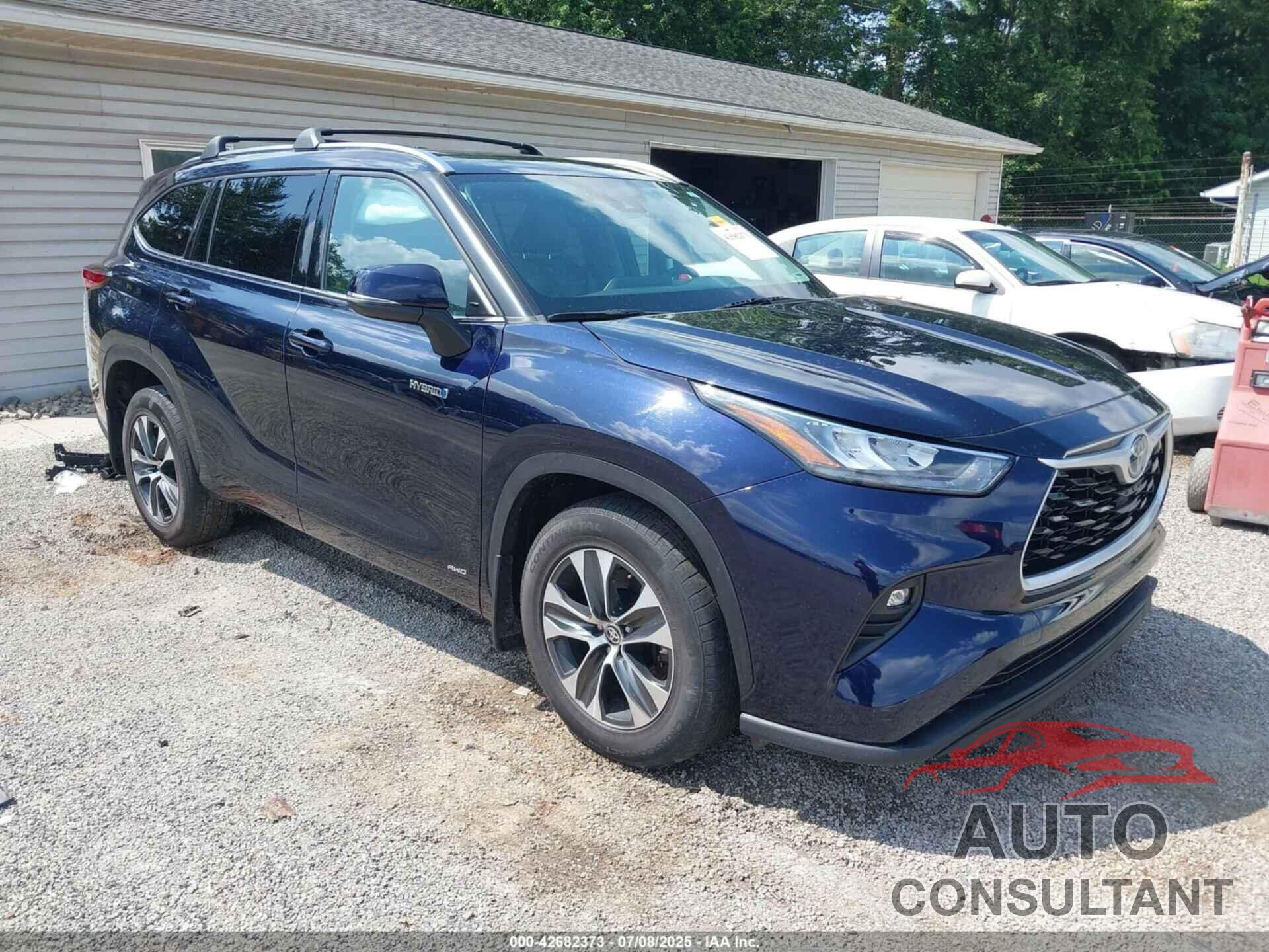 TOYOTA HIGHLANDER 2020 - 5TDGBRCH9LS503736