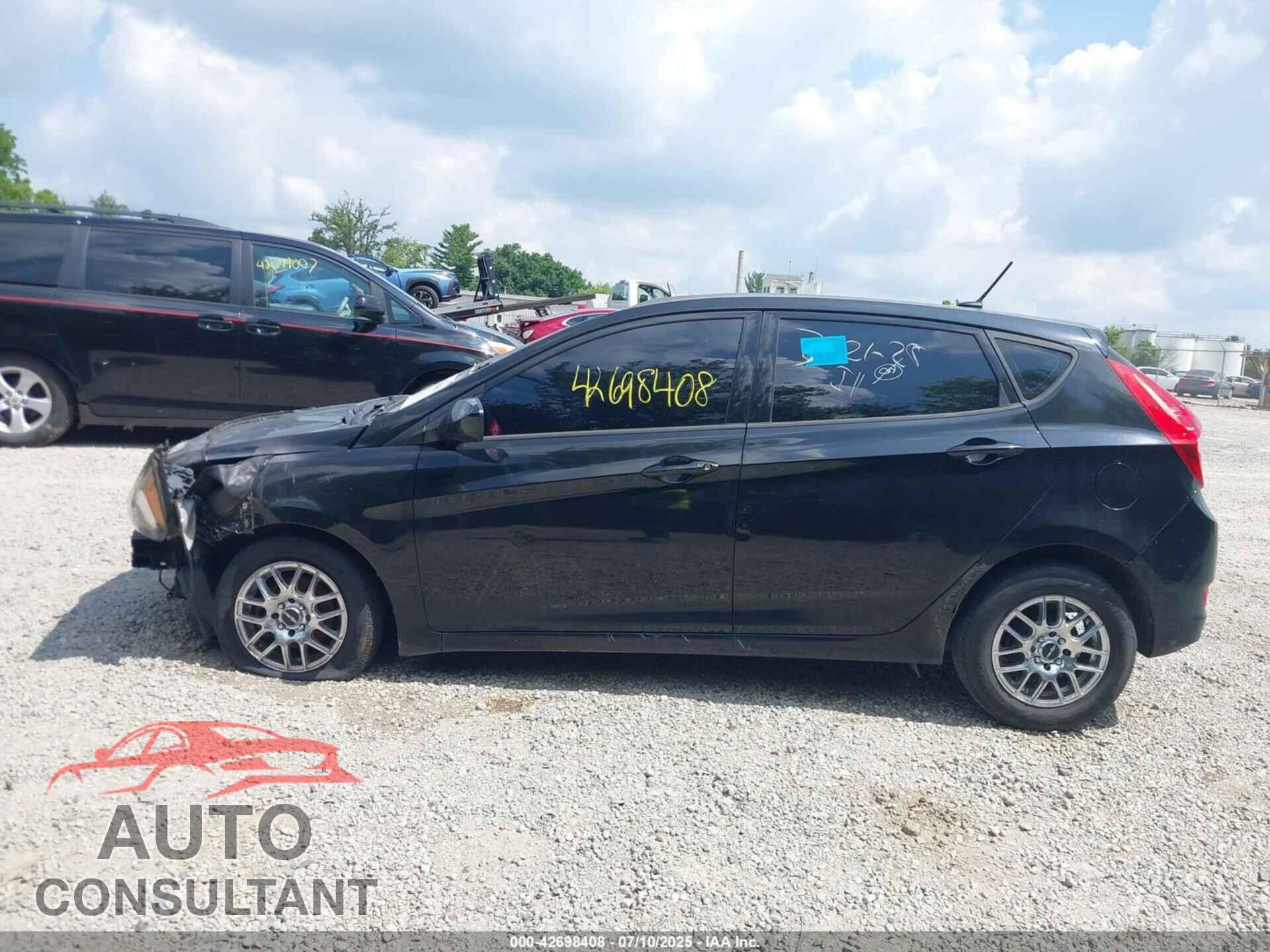 HYUNDAI ACCENT 2014 - KMHCT5AE1EU165997